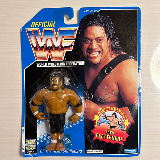 Fatu the Headshrinker Series 10 WWF Hasbro