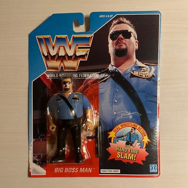 Big Boss Man Series 1 WWF Hasbro – retrofigure Big Boss Man Series 1 WWF Hasbro – retrofigure