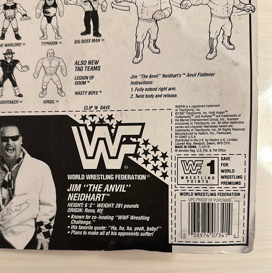 Jim the Anvil Neidhart Series 5 WWF Hasbro