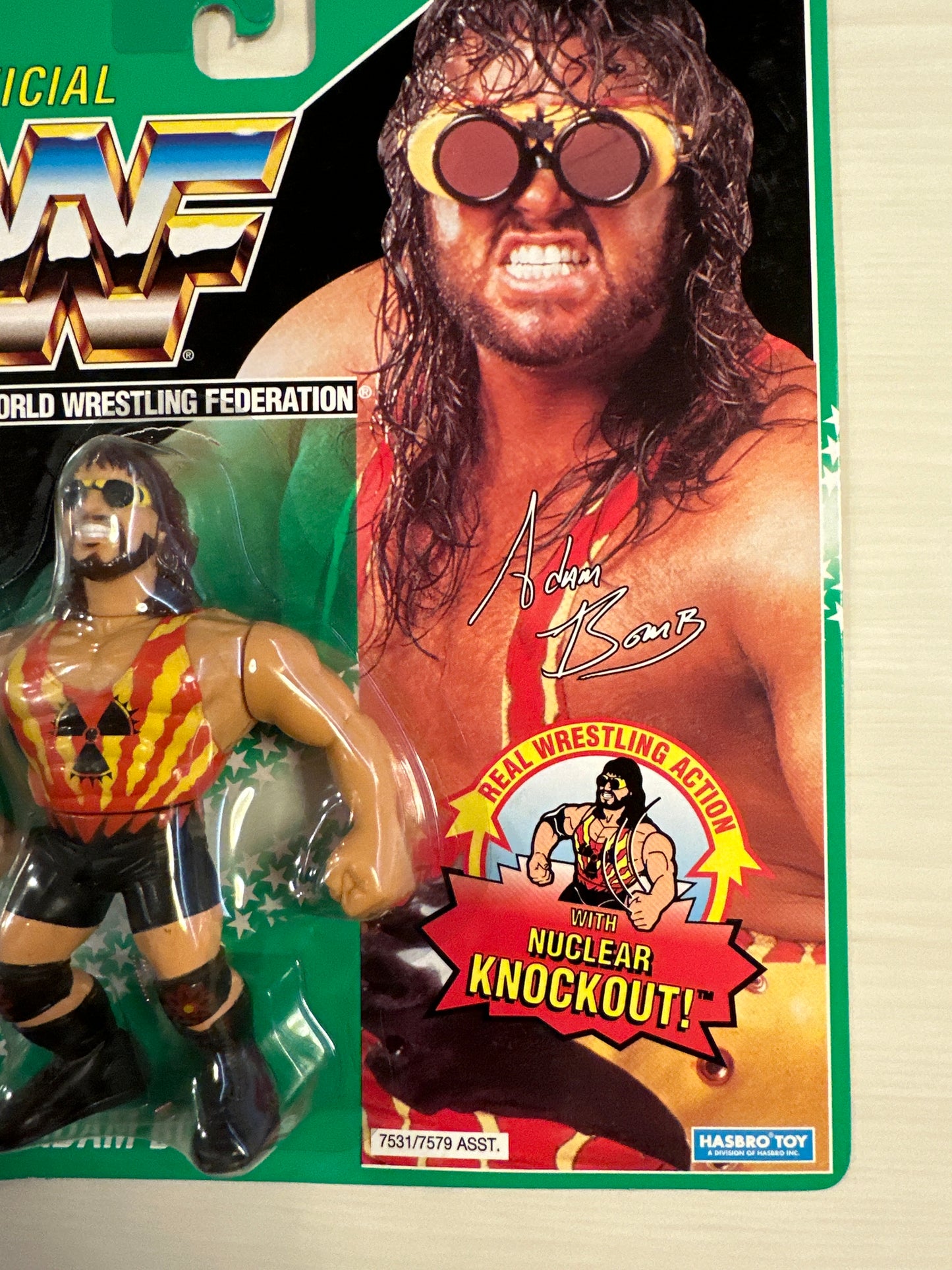 Adam Bomb Series 11 WWF Hasbro