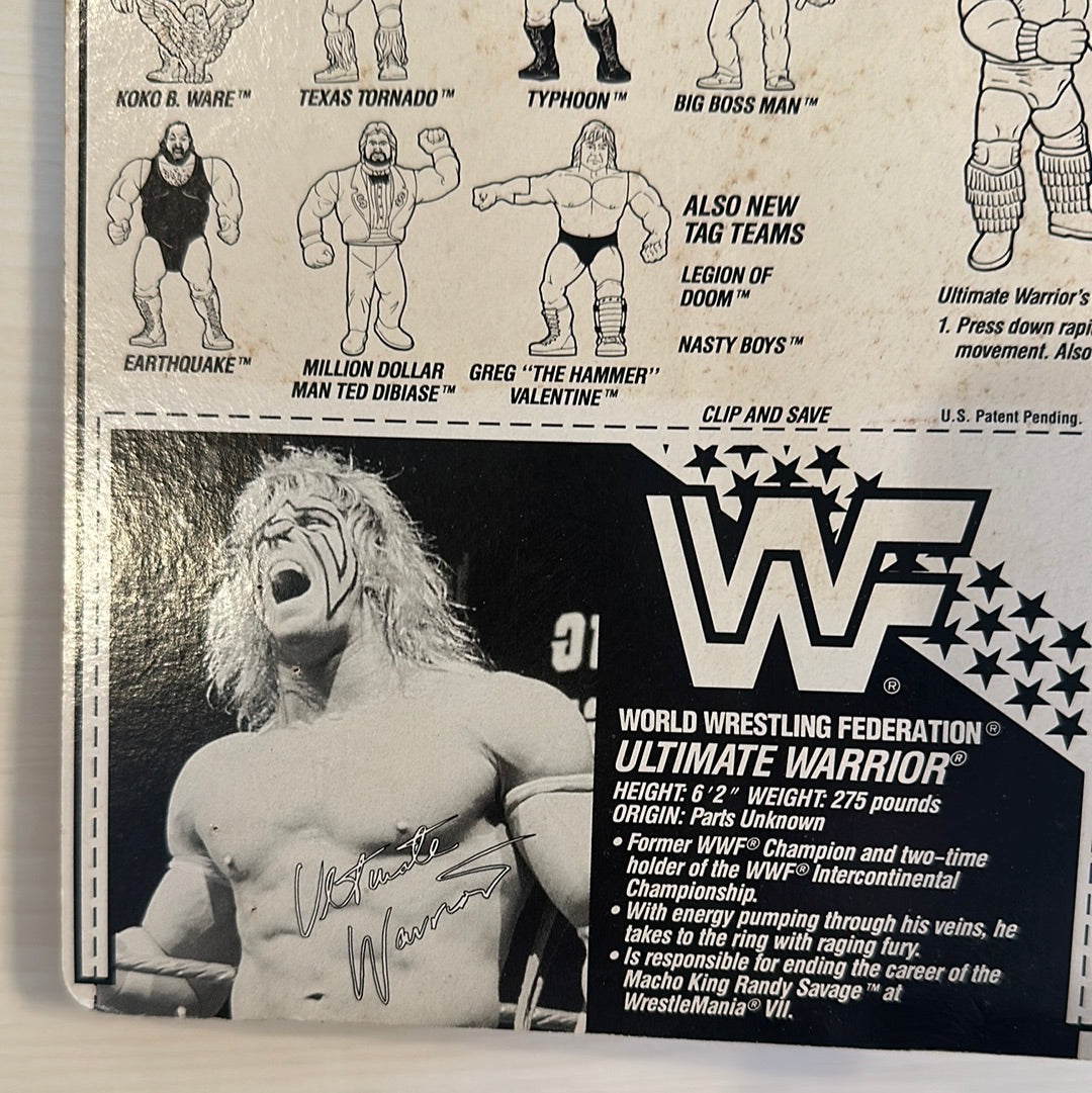 Ultimate Warrior Series 3 WWF Hasbro