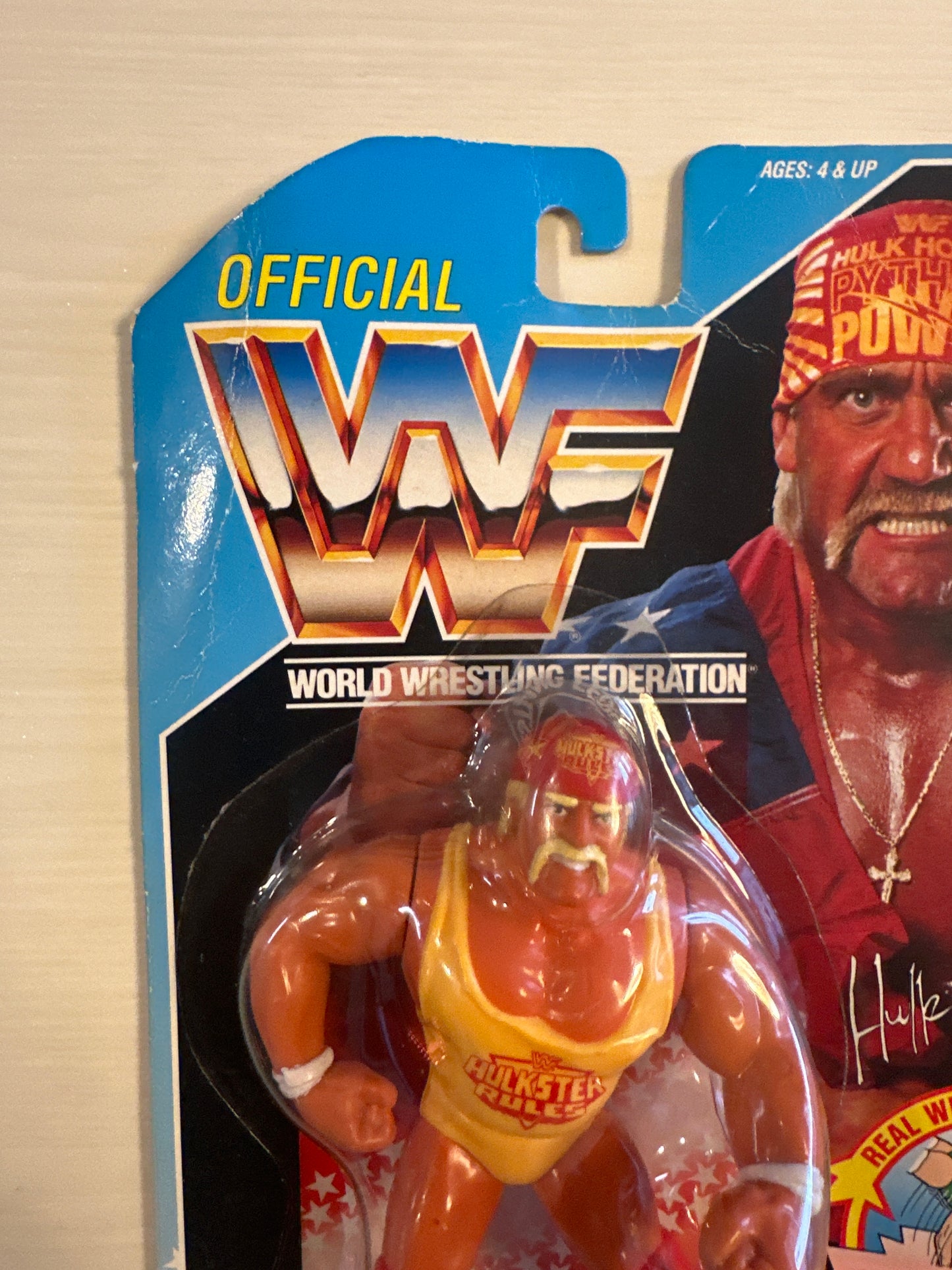 Hulk Hogan Series 3 WWF Hasbro