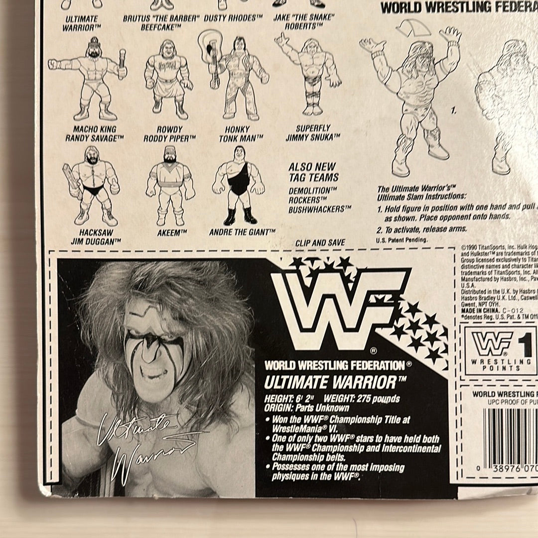 Ultimate Warrior Series 2 WWF Hasbro