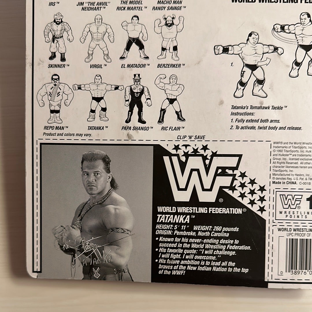 Tatanka Series 6 WWF Hasbro