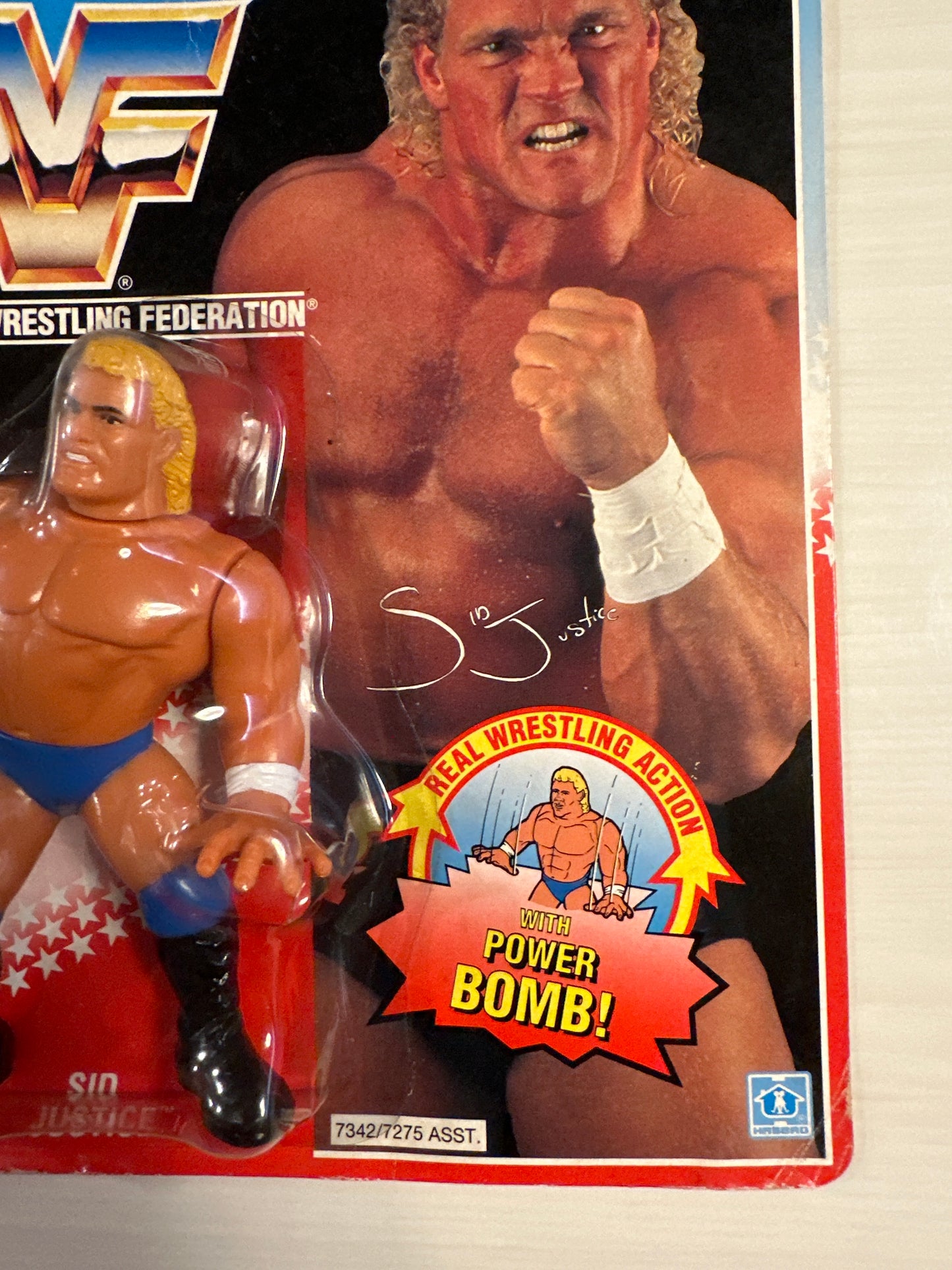 Sid Justice Series 6 WWF Hasbro