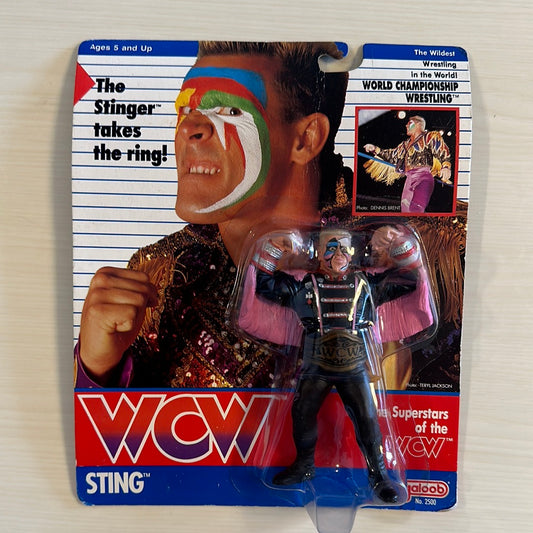 Sting WCW Galoob Pre-ring UK Exclusive