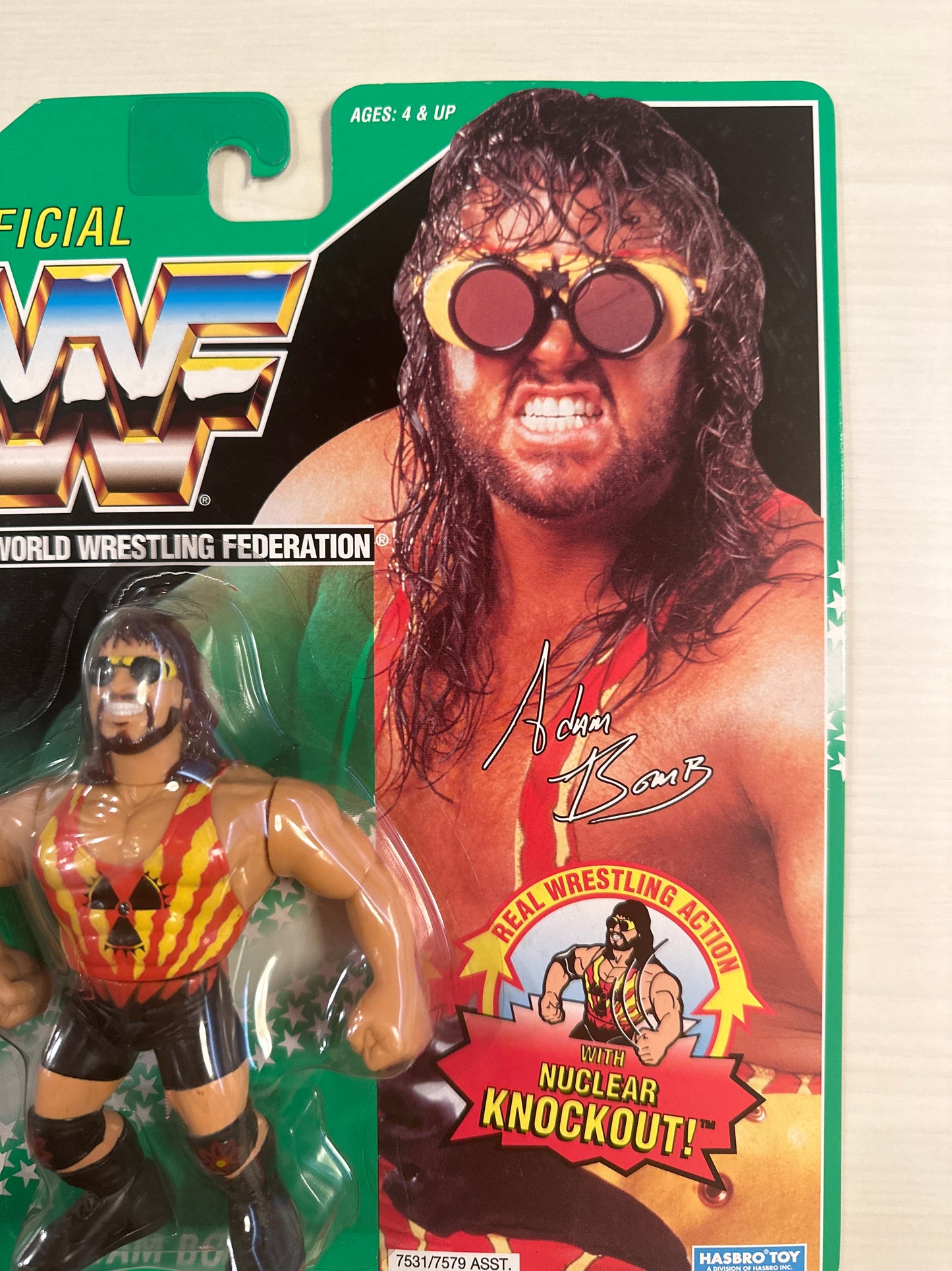 Adam Bomb Series 11 WWF Hasbro