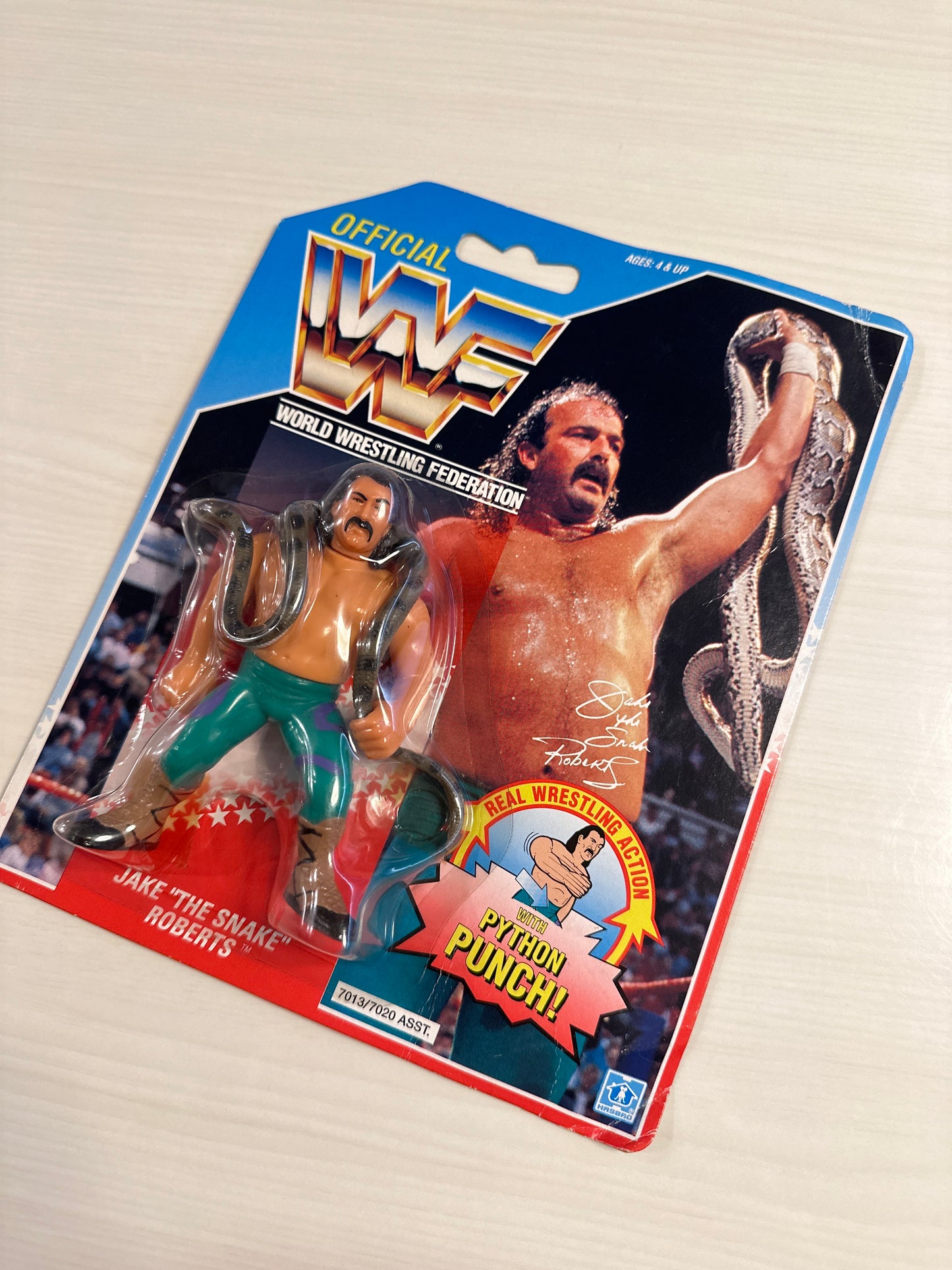 Jake the Snake Roberts Series 1 WWF Hasbro