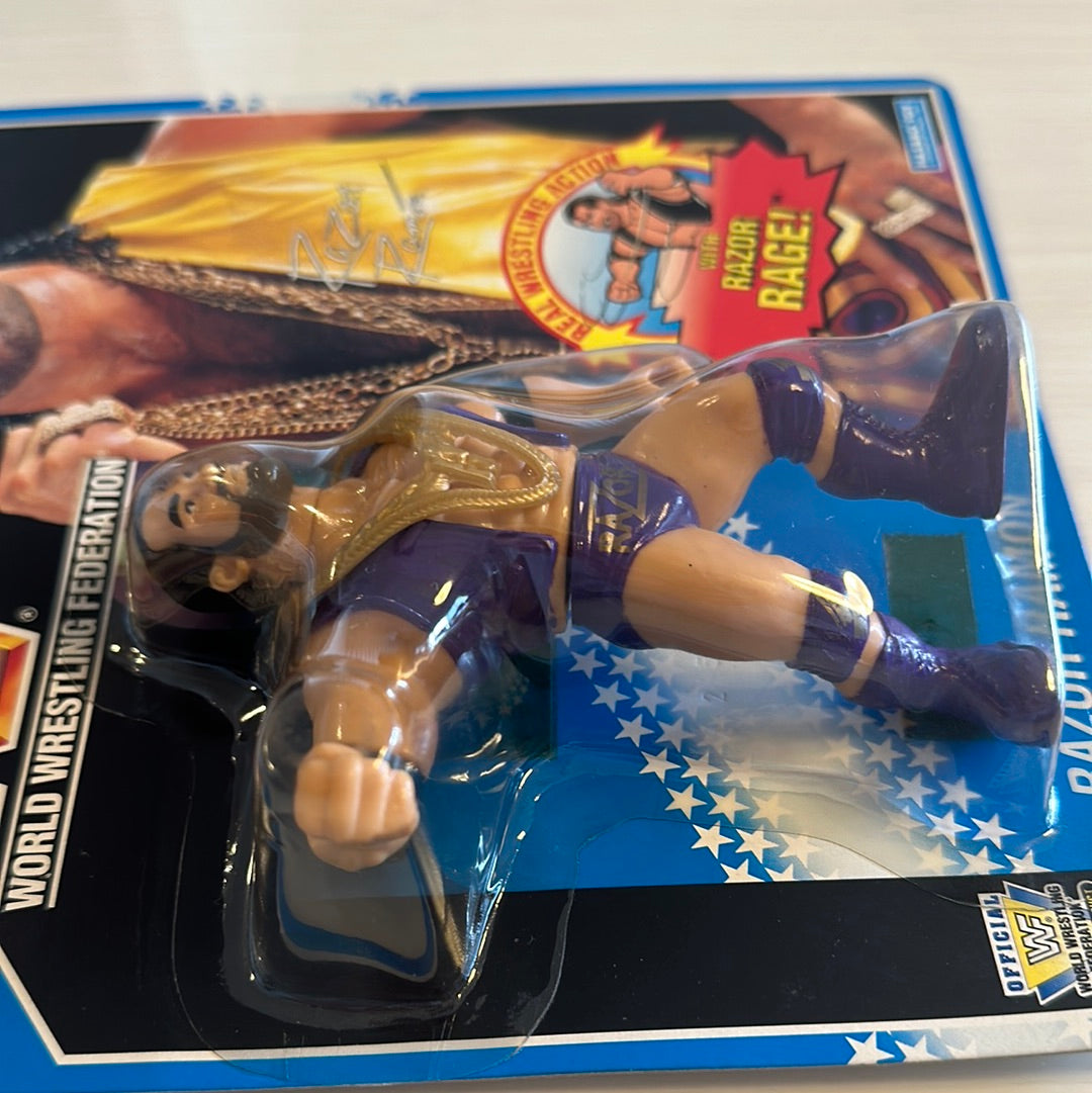 Razor Ramon Series 10 WWF Hasbro Purple