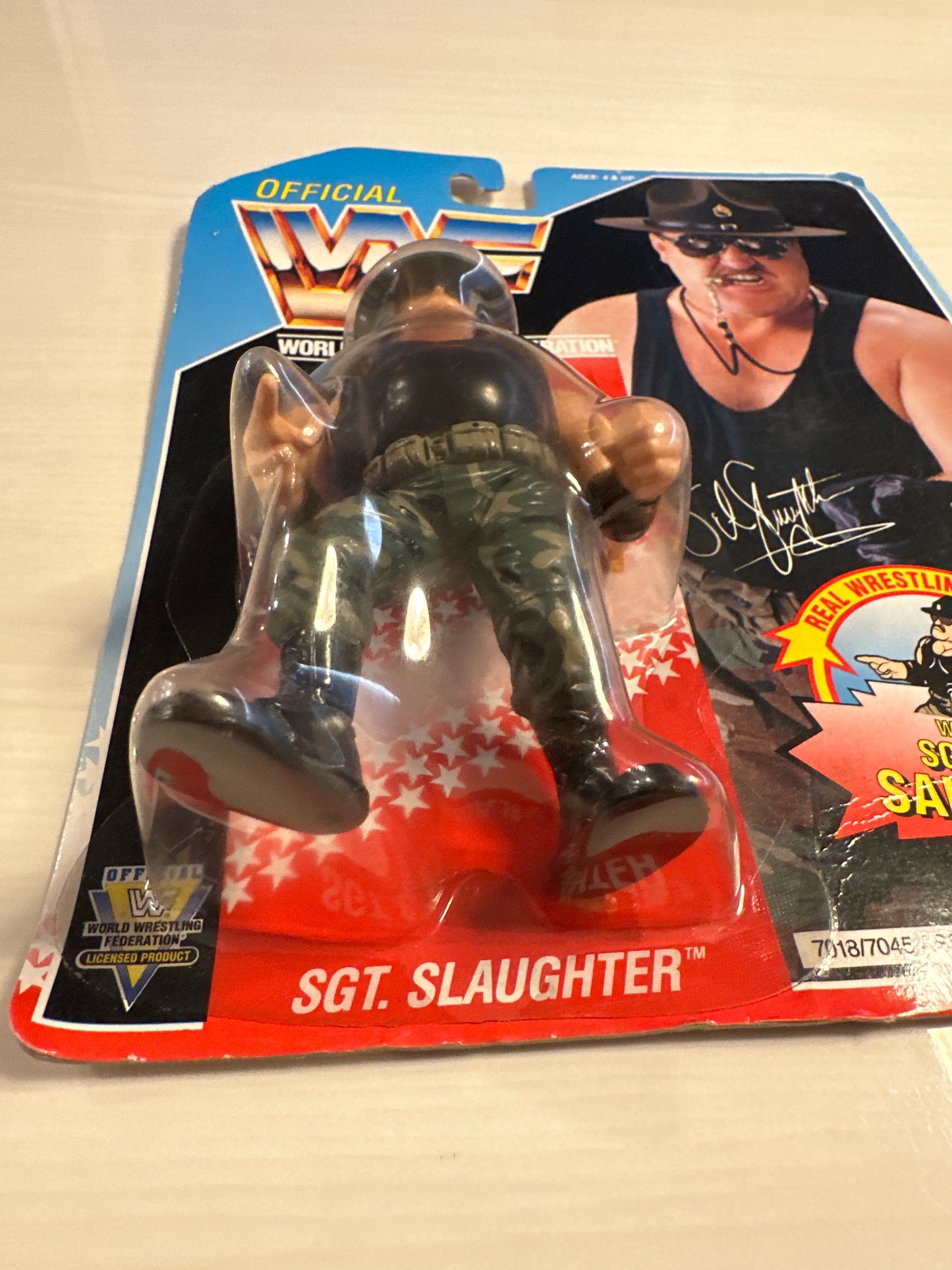 Sgt Slaughter Series 3 WWF Hasbro