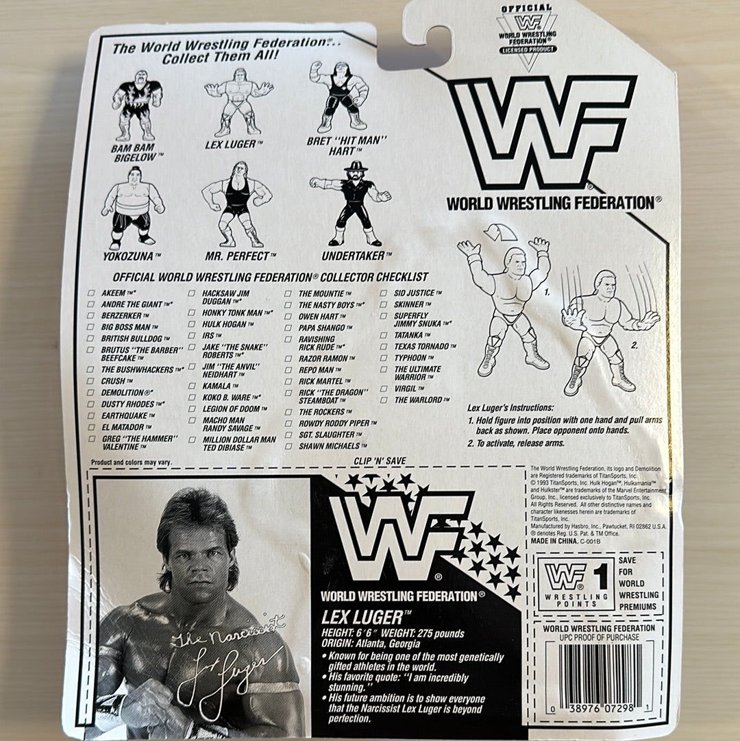 Lex Luger Series 8 WWF Hasbro