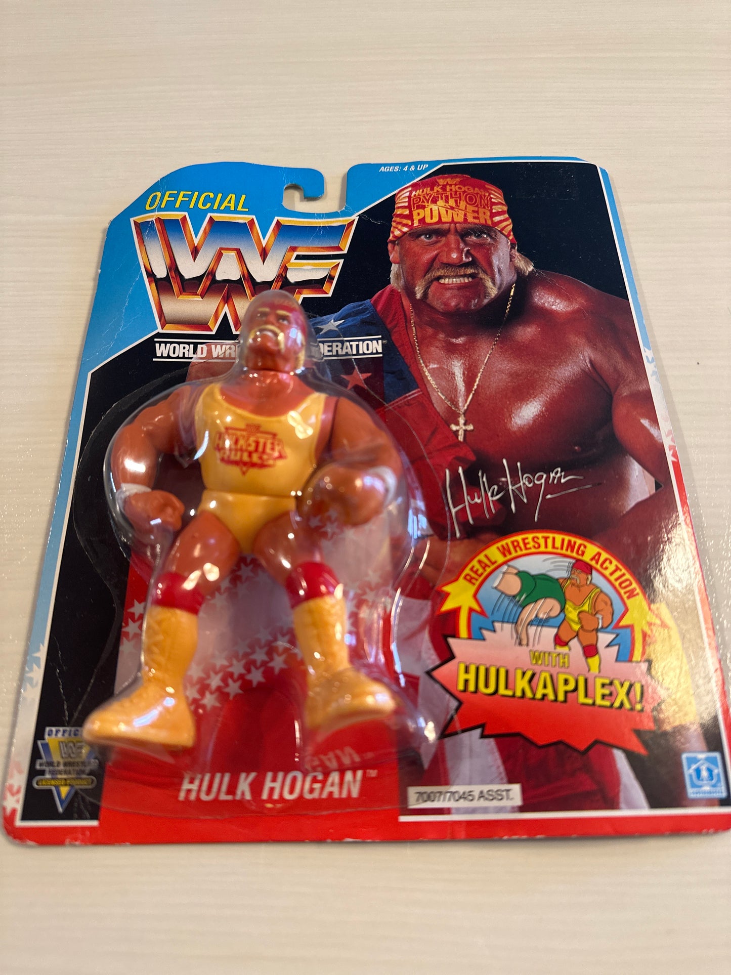 Hulk Hogan Series 3 WWF Hasbro