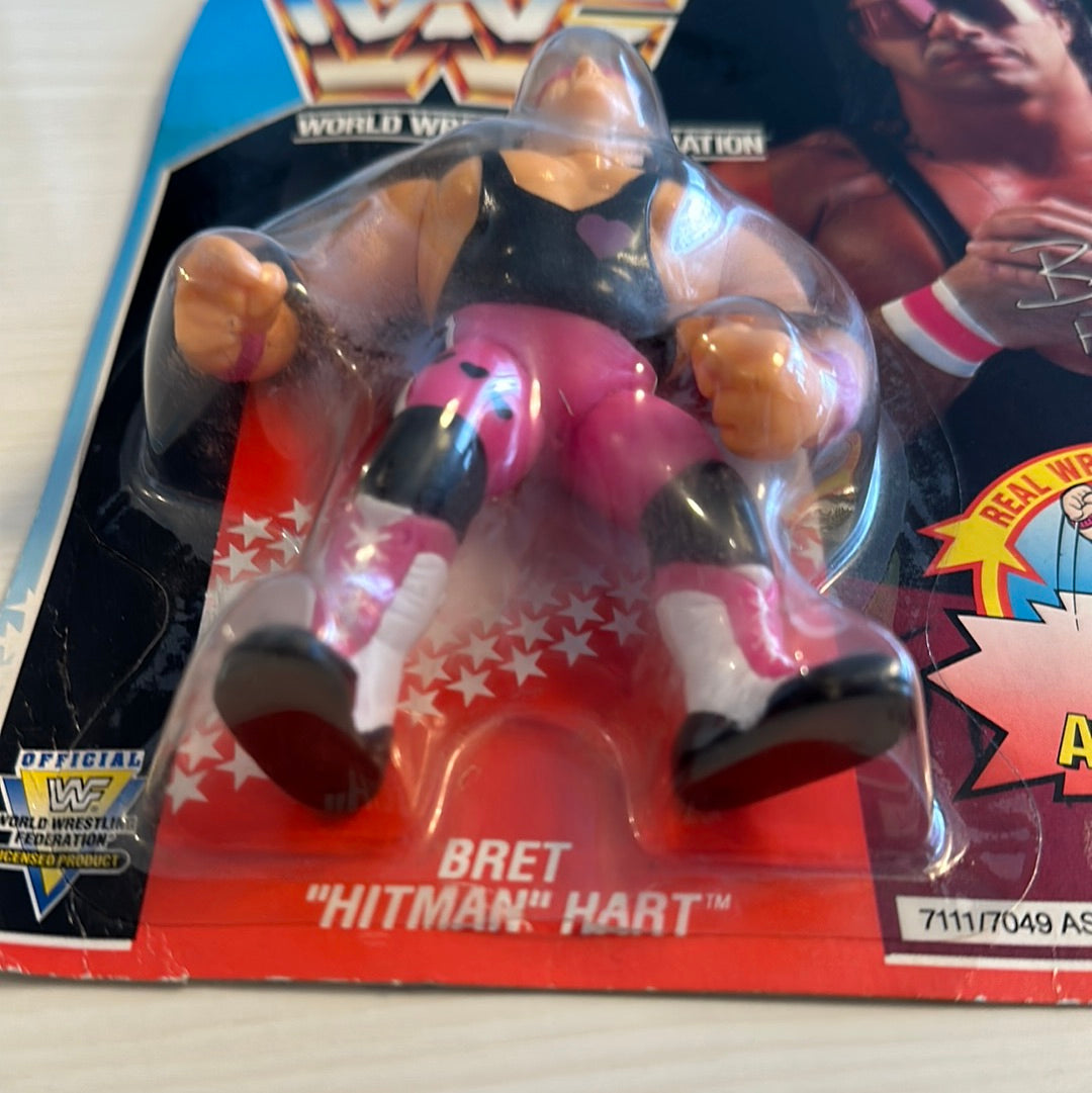 Bret the Hitman Hart Series 8 WWF Hasbro - Purple Heart