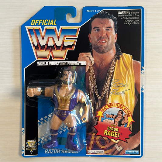 Razor Ramon Series 10 WWF Hasbro Purple