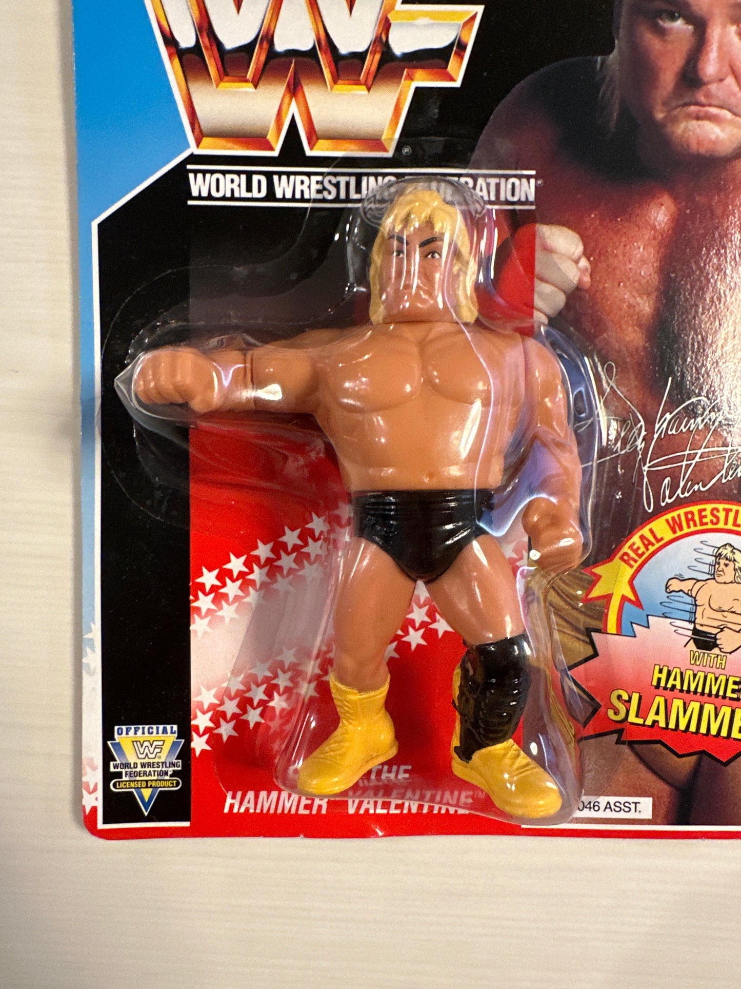 Greg the Hammer Valentine Series 3 WWF Hasbro