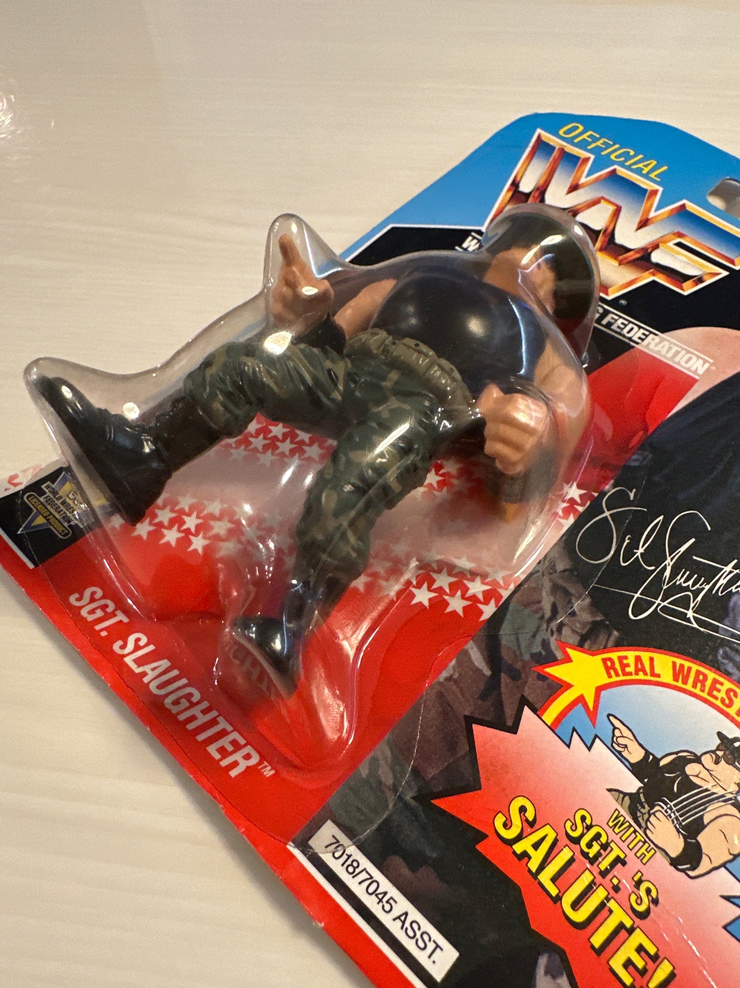 Sgt Slaughter Series 3 WWF Hasbro