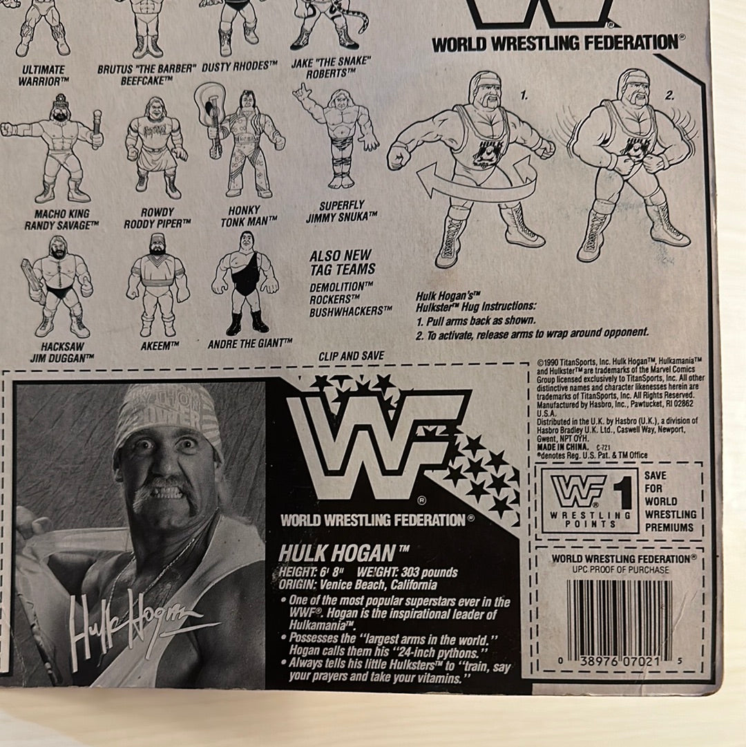 Hulk Hogan Series 2 WWF Hasbro