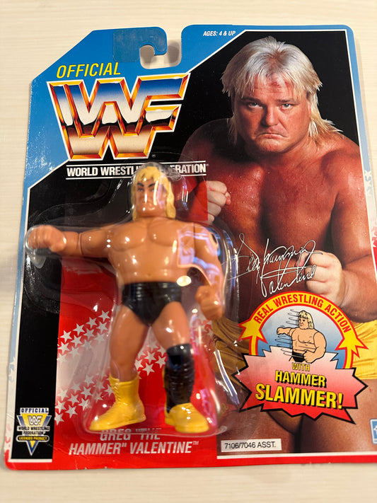Greg the Hammer Valentine Series 3 WWF Hasbro