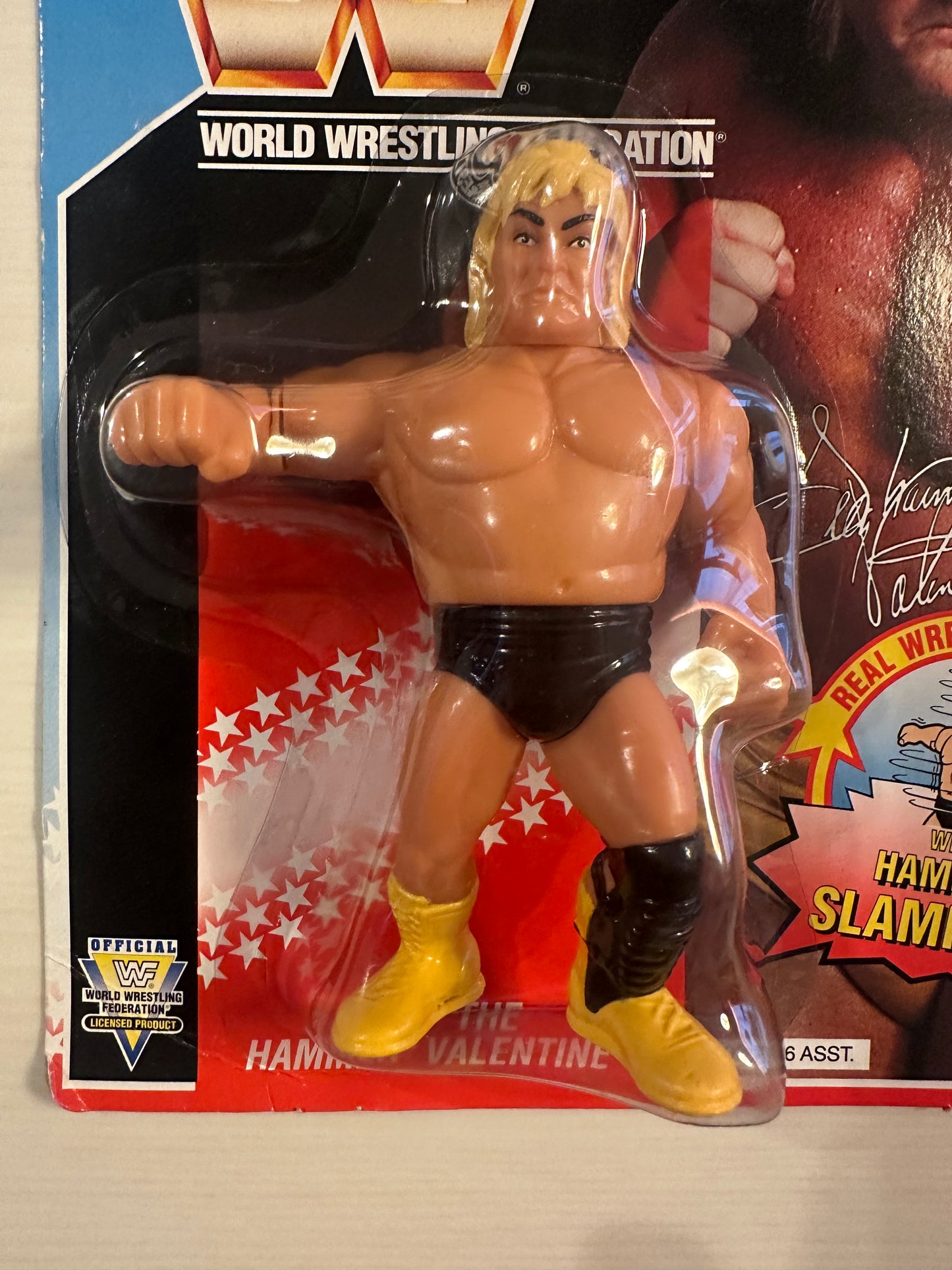 Greg the Hammer Valentine Series 3 WWF Hasbro
