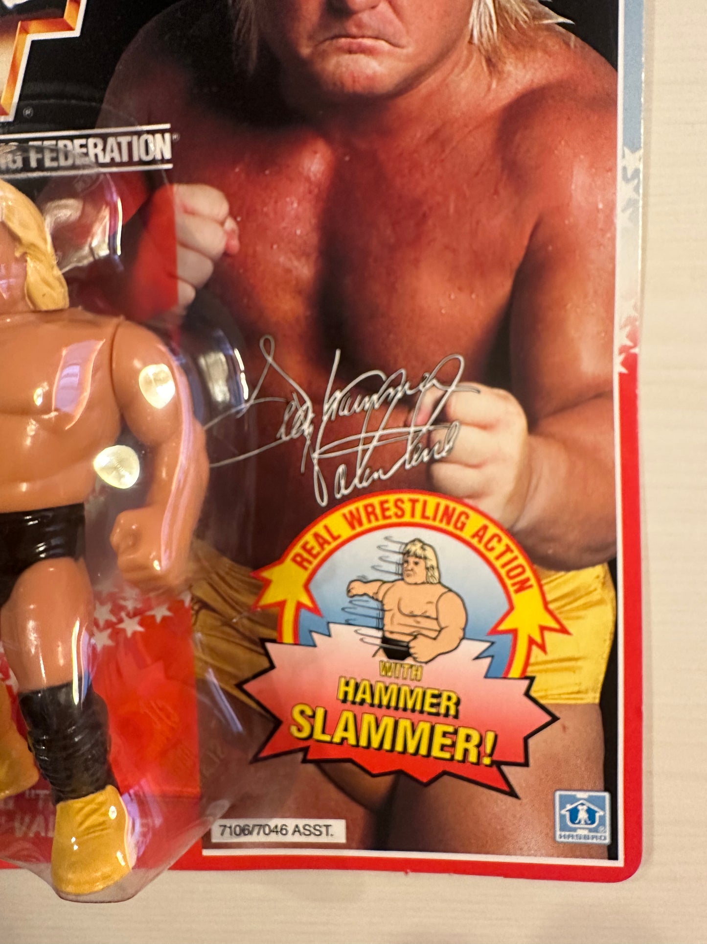 Greg the Hammer Valentine Series 3 WWF Hasbro