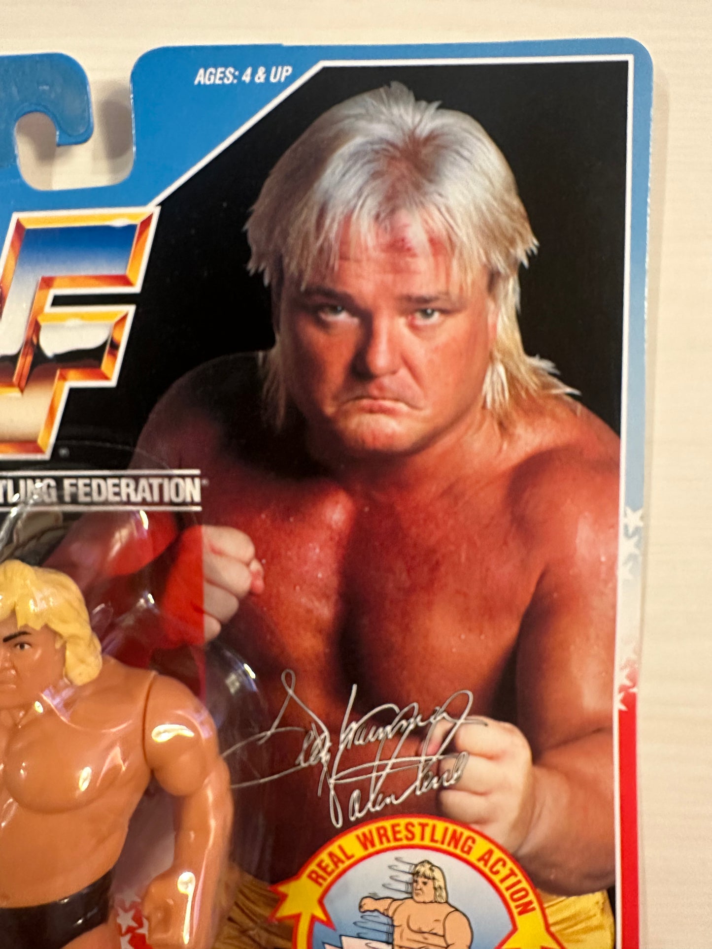 Greg the Hammer Valentine Series 3 WWF Hasbro