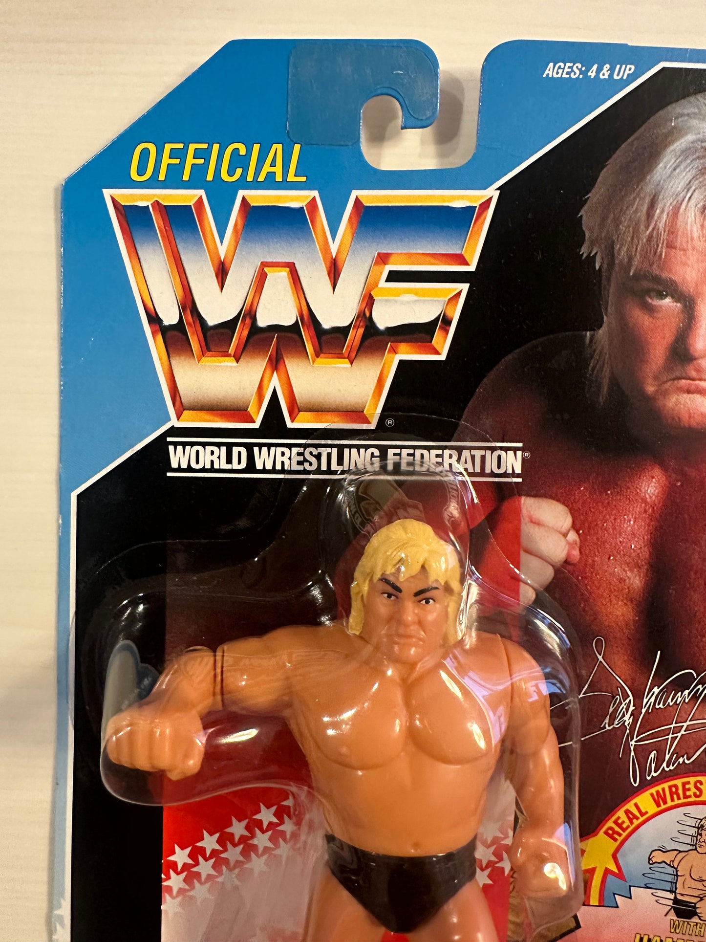 Greg the Hammer Valentine Series 3 WWF Hasbro
