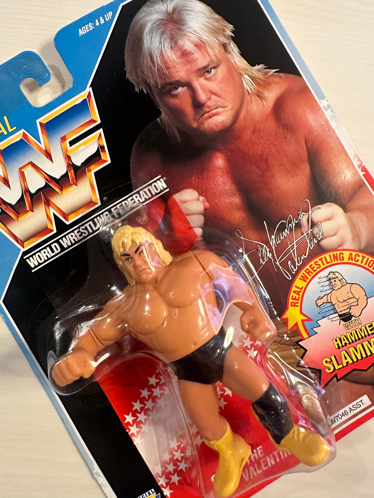 Greg the Hammer Valentine Series 3 WWF Hasbro
