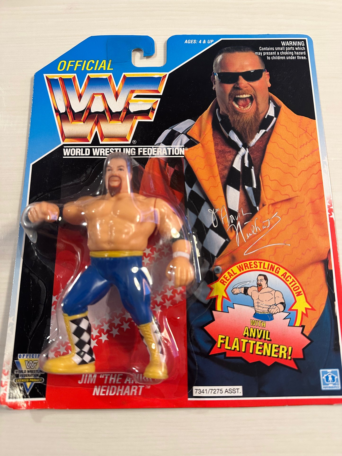 Jim the Anvil Neidhart Series 5 WWF Hasbro