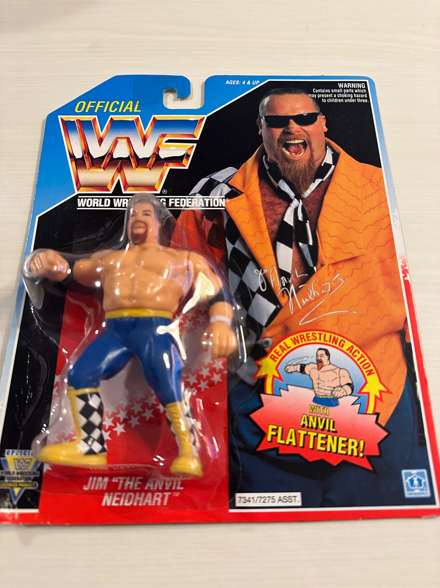 Jim the Anvil Neidhart Series 5 WWF Hasbro