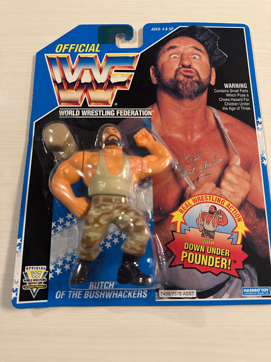 Butch the Bushwhacker Series 10 WWF Hasbro