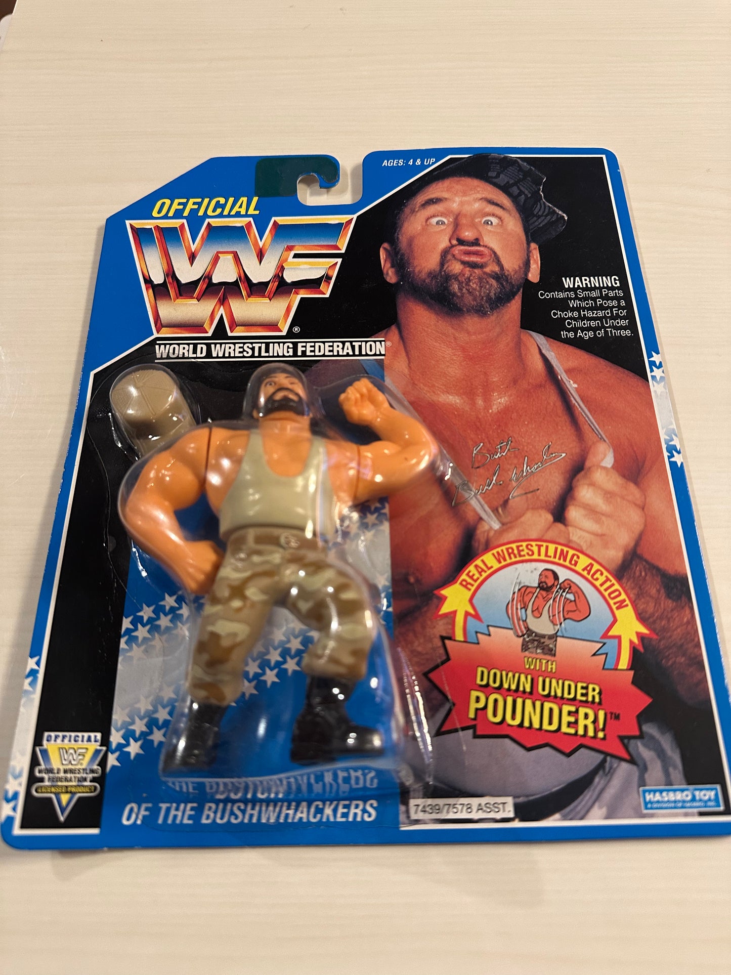 Butch the Bushwhacker Series 10 WWF Hasbro