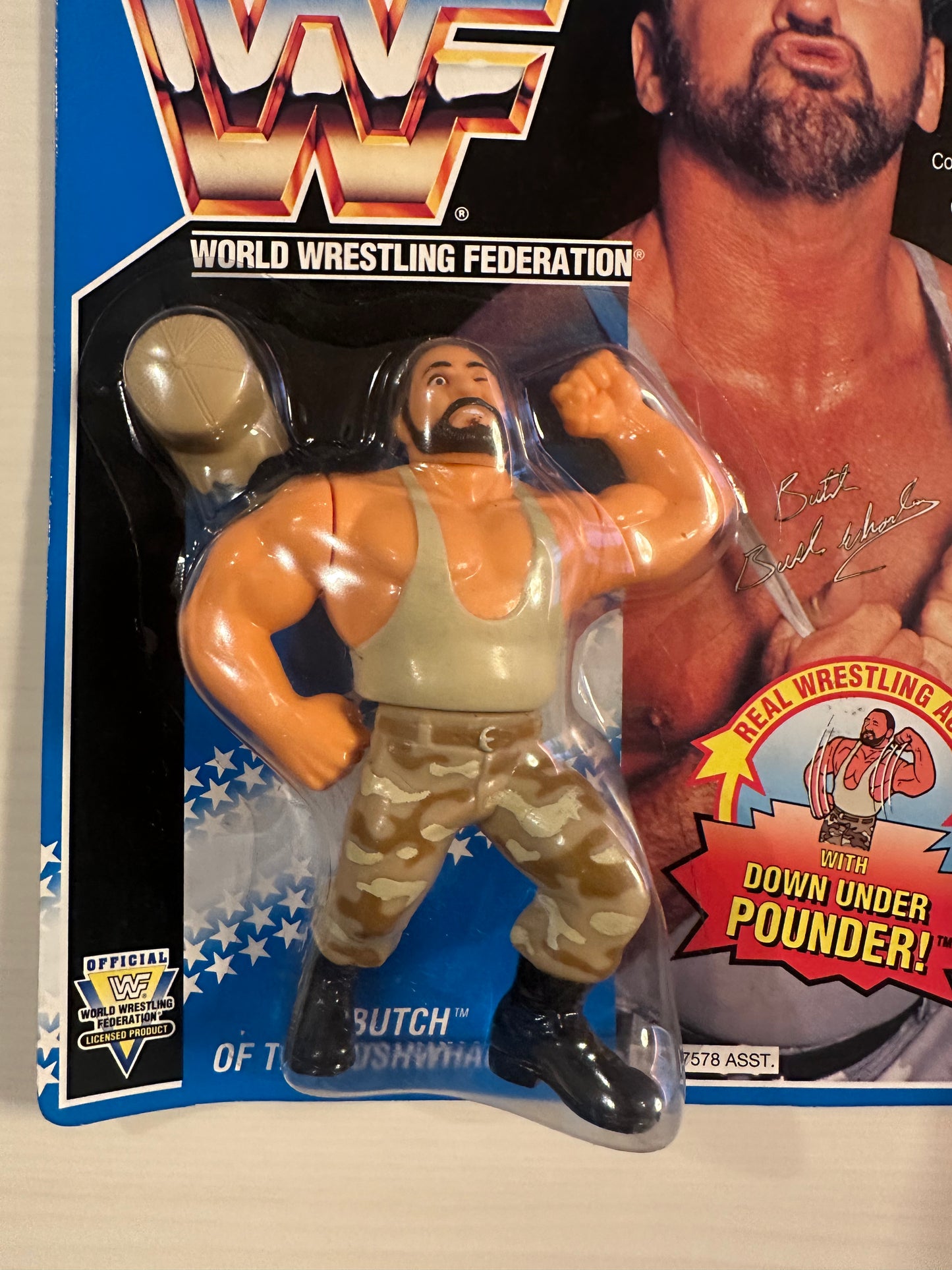 Butch the Bushwhacker Series 10 WWF Hasbro