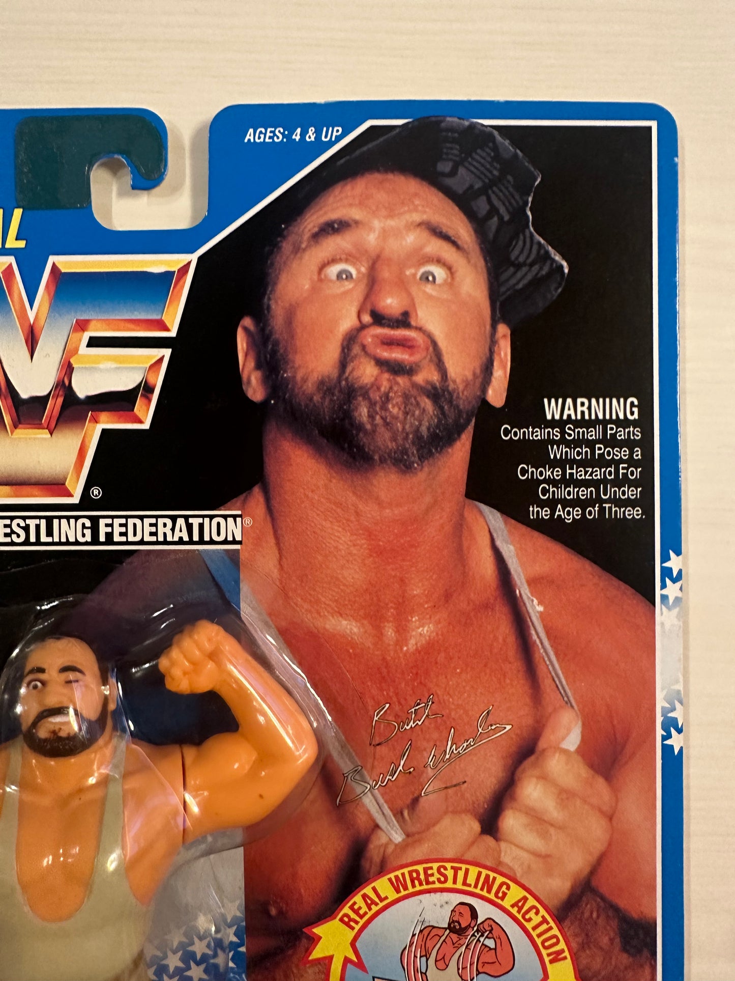 Butch the Bushwhacker Series 10 WWF Hasbro