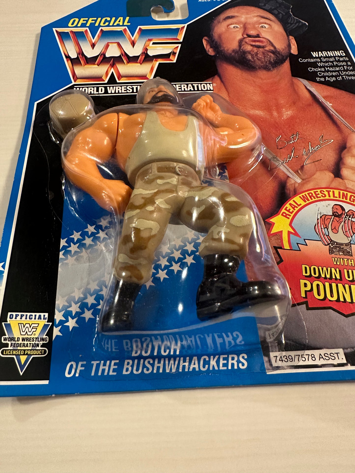 Butch the Bushwhacker Series 10 WWF Hasbro