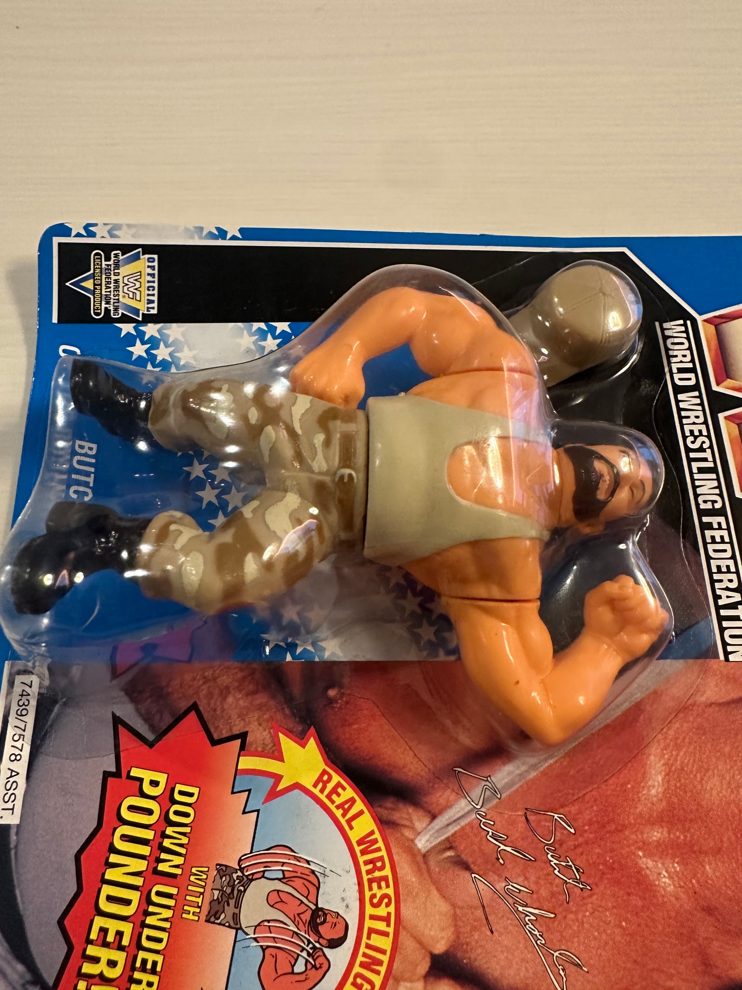 Butch the Bushwhacker Series 10 WWF Hasbro
