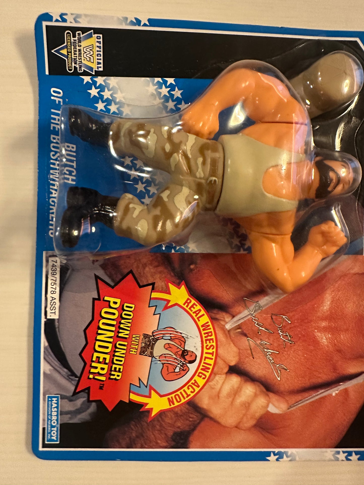Butch the Bushwhacker Series 10 WWF Hasbro