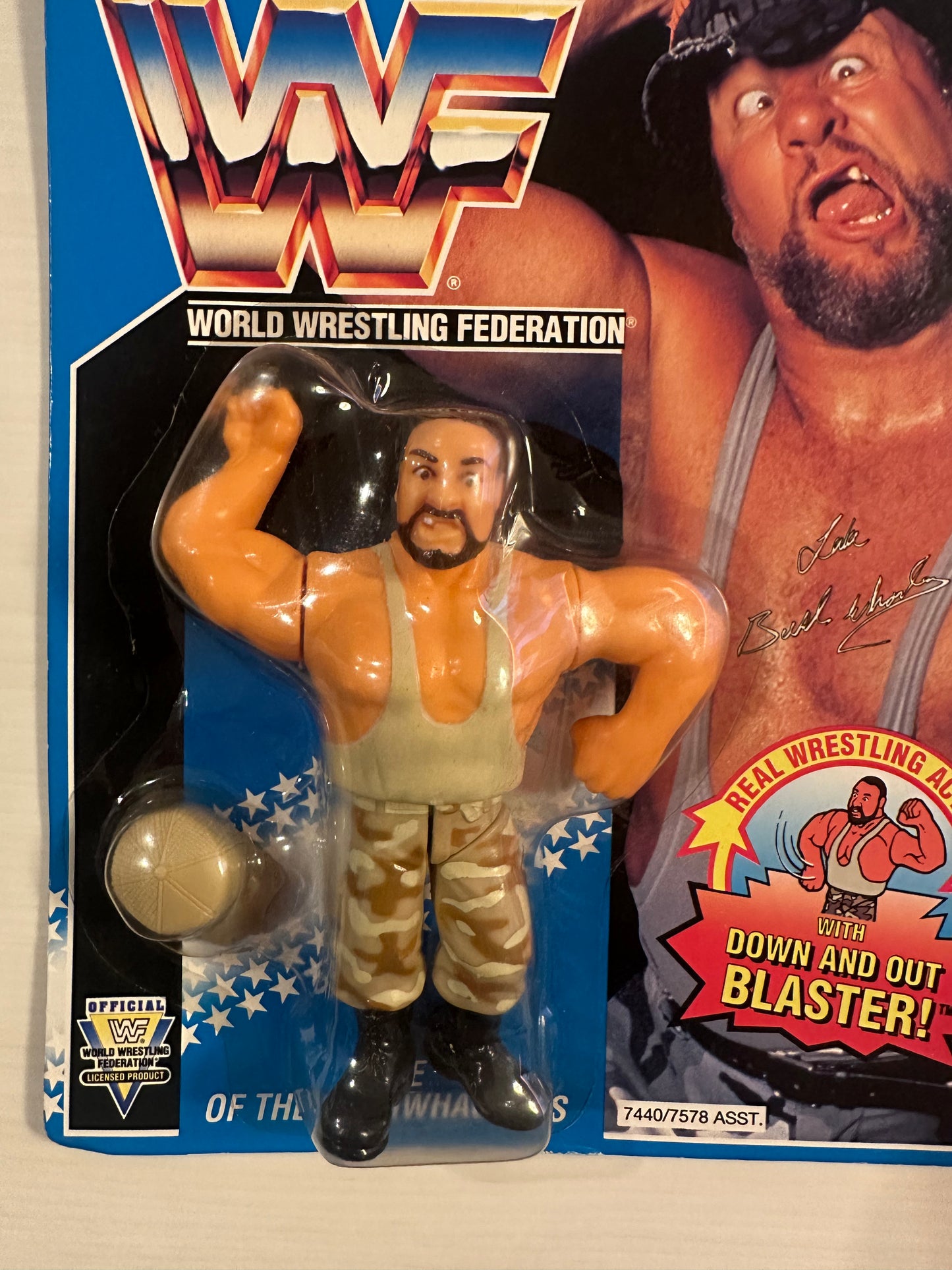 Luke the Bushwhacker Series 10 WWF Hasbro