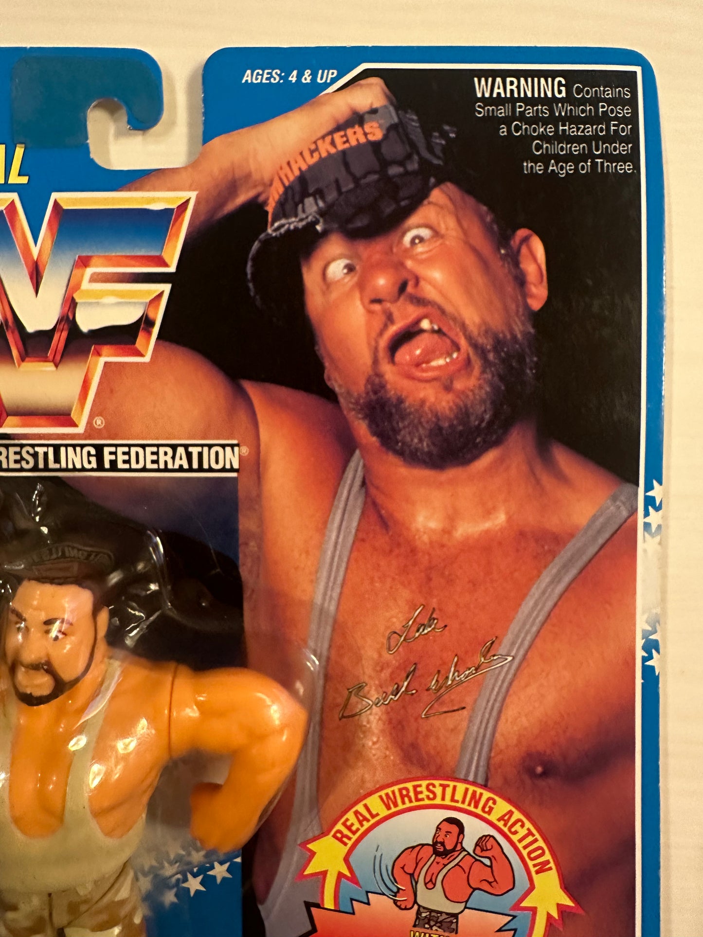 Luke the Bushwhacker Series 10 WWF Hasbro