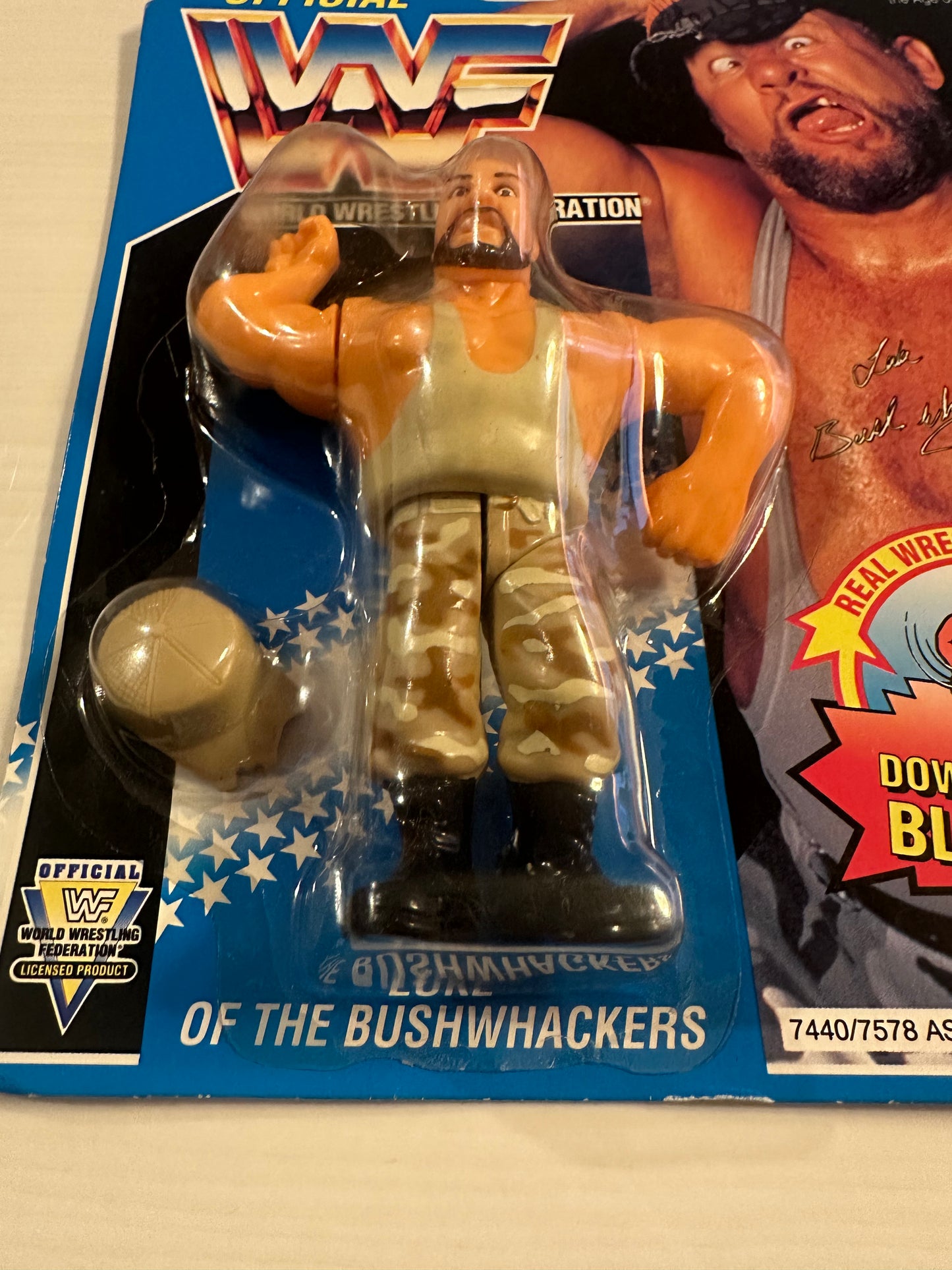 Luke the Bushwhacker Series 10 WWF Hasbro