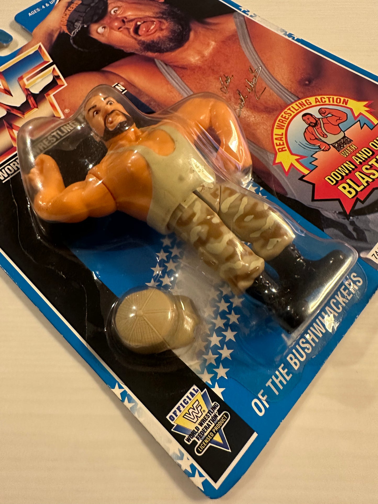 Luke the Bushwhacker Series 10 WWF Hasbro