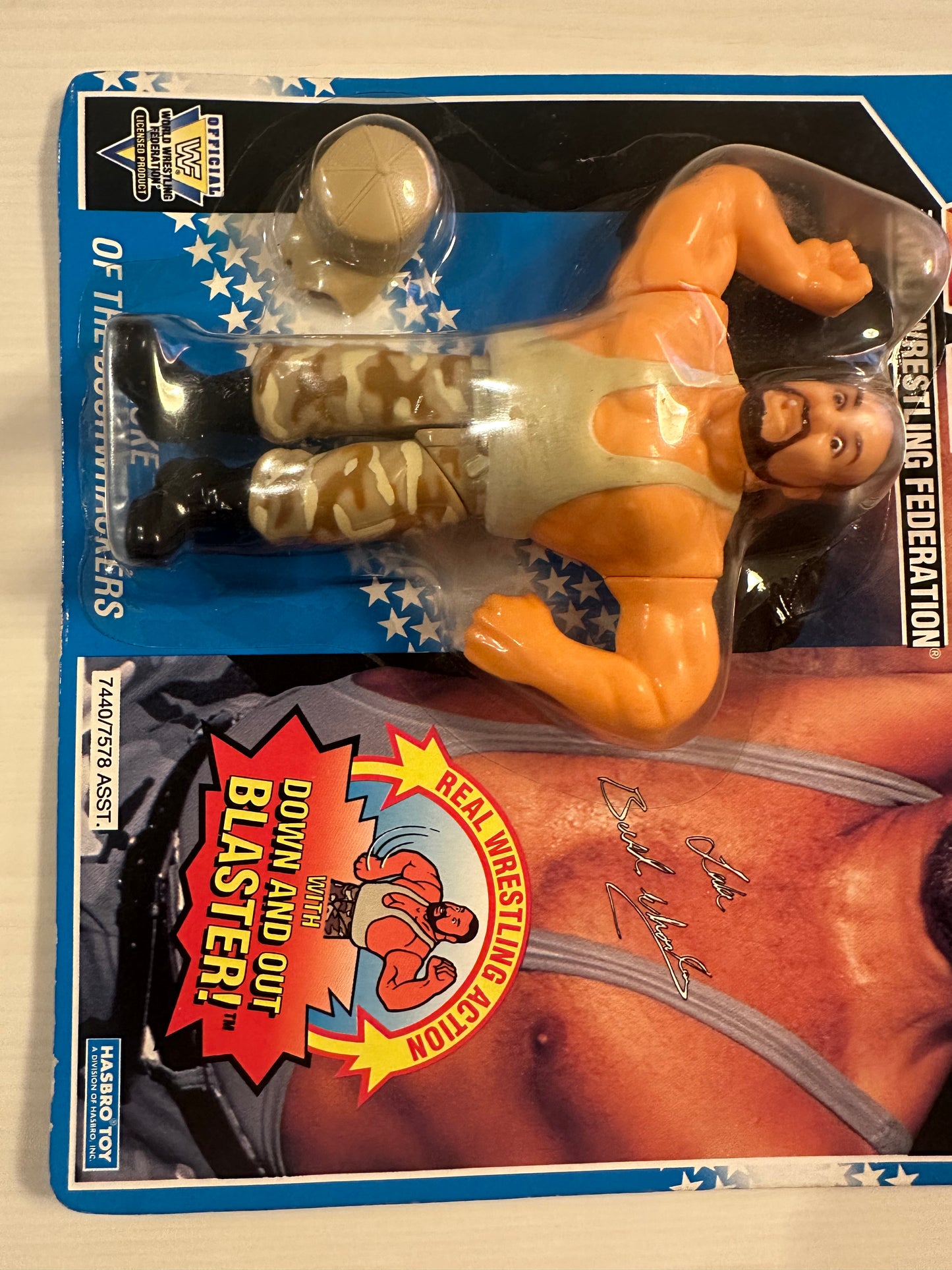 Luke the Bushwhacker Series 10 WWF Hasbro