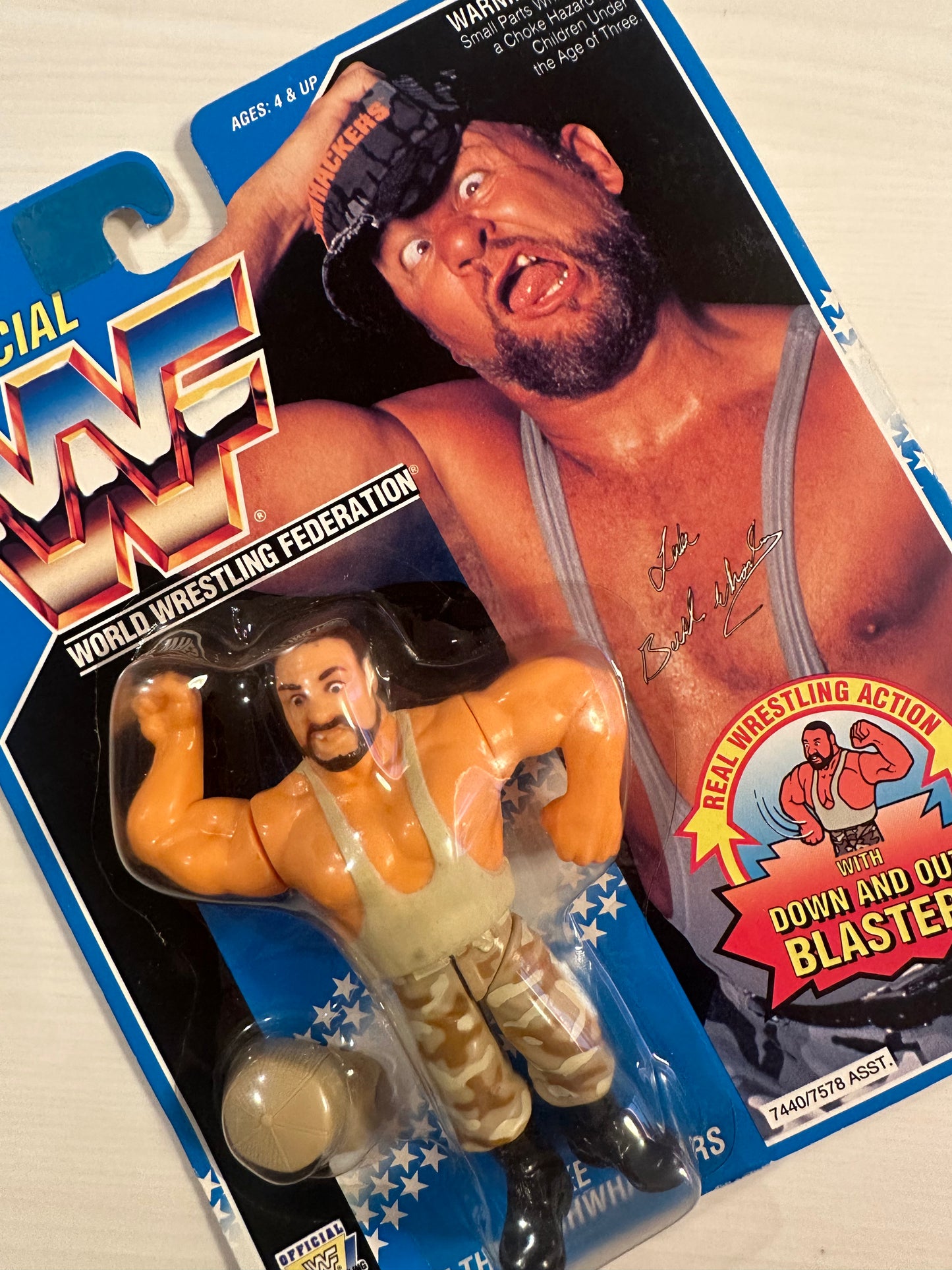 Luke the Bushwhacker Series 10 WWF Hasbro