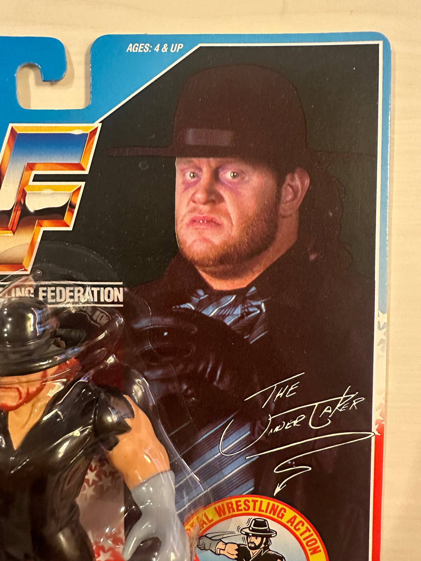 The Undertaker Series 4 WWF Hasbro