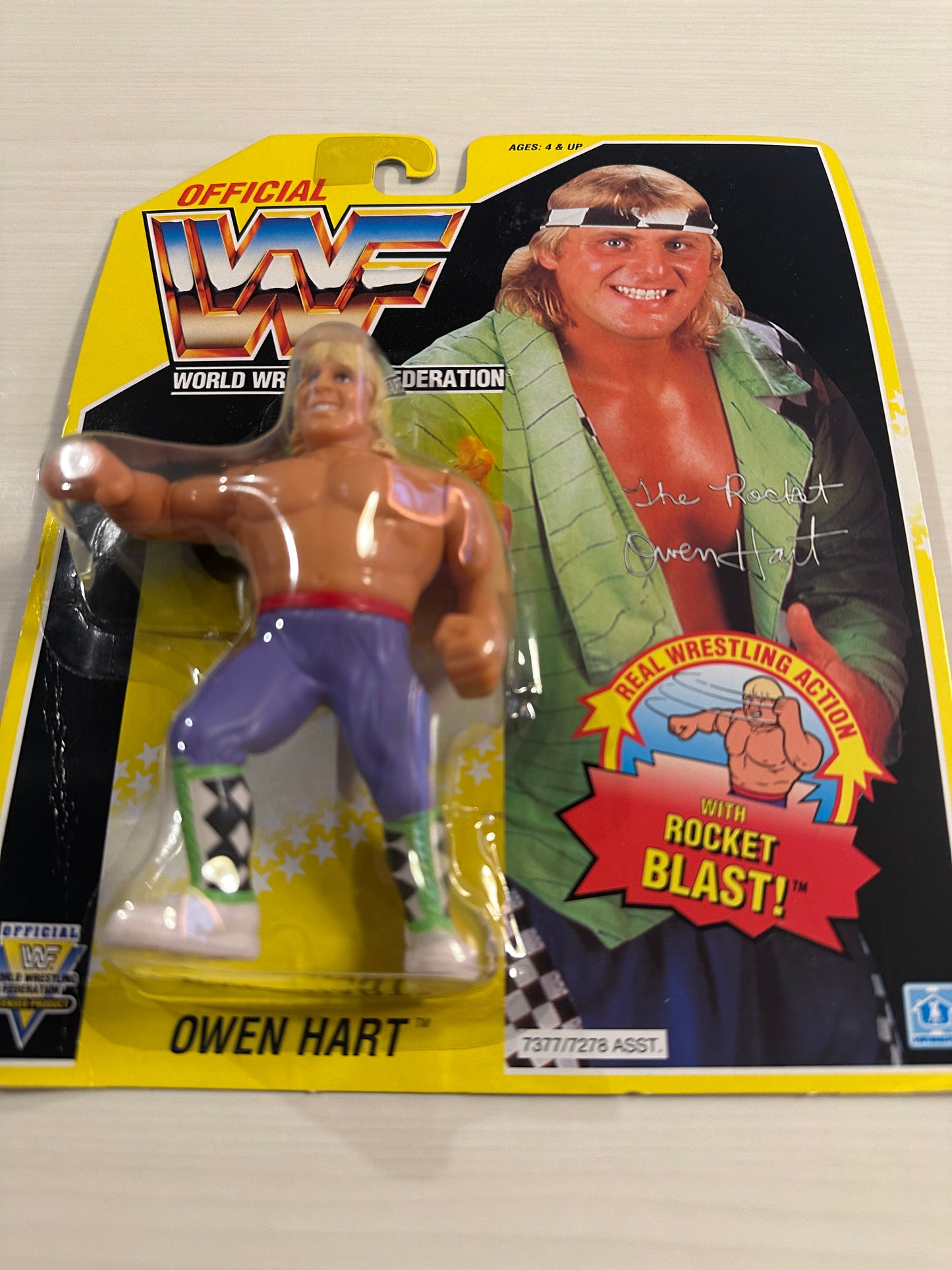 Owen Hart Series 7 WWF Hasbro