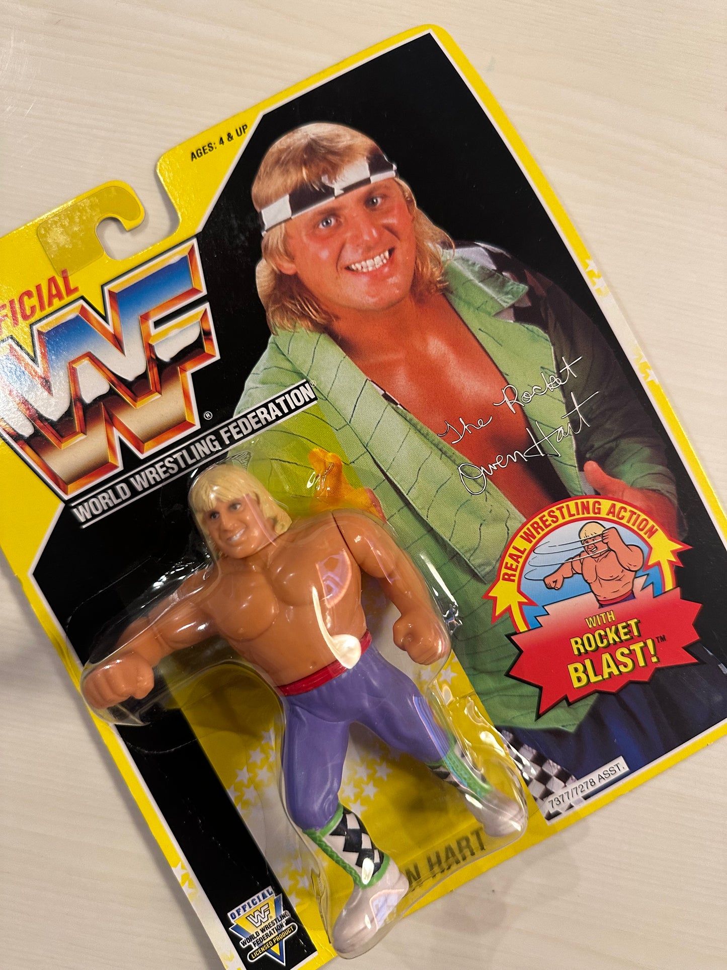 Owen Hart Series 7 WWF Hasbro