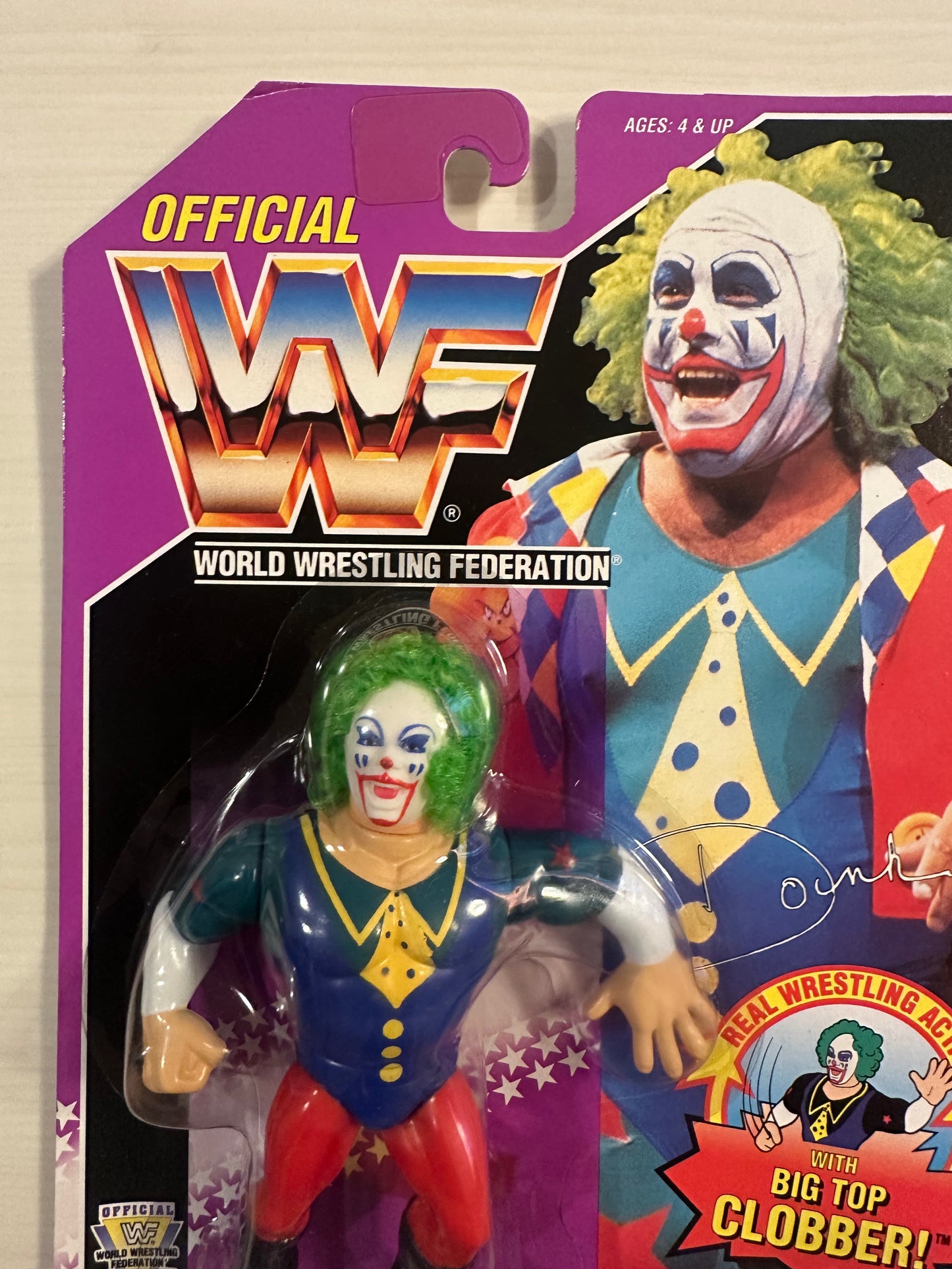 Doink the Clown Series 9 WWF Hasbro