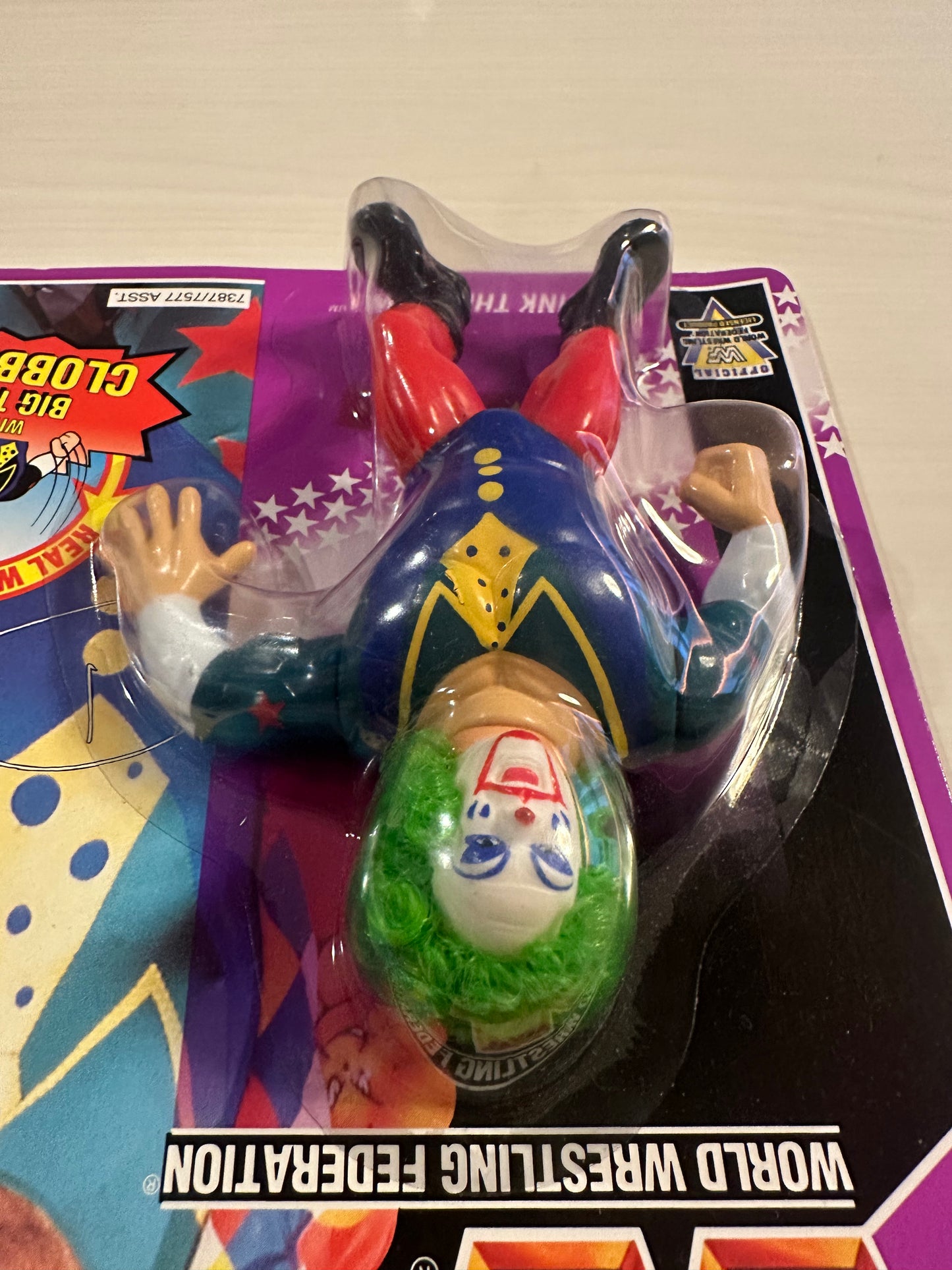 Doink the Clown Series 9 WWF Hasbro