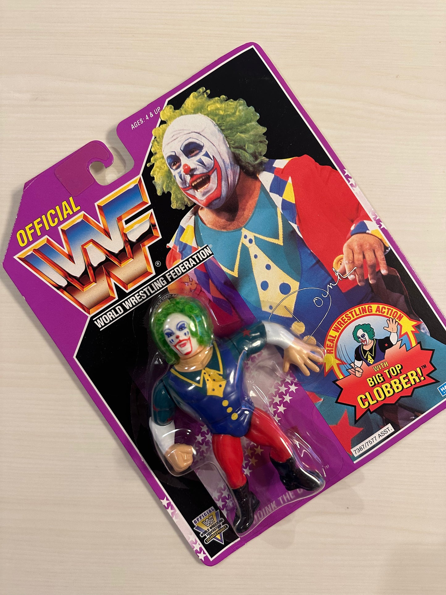 Doink the Clown Series 9 WWF Hasbro
