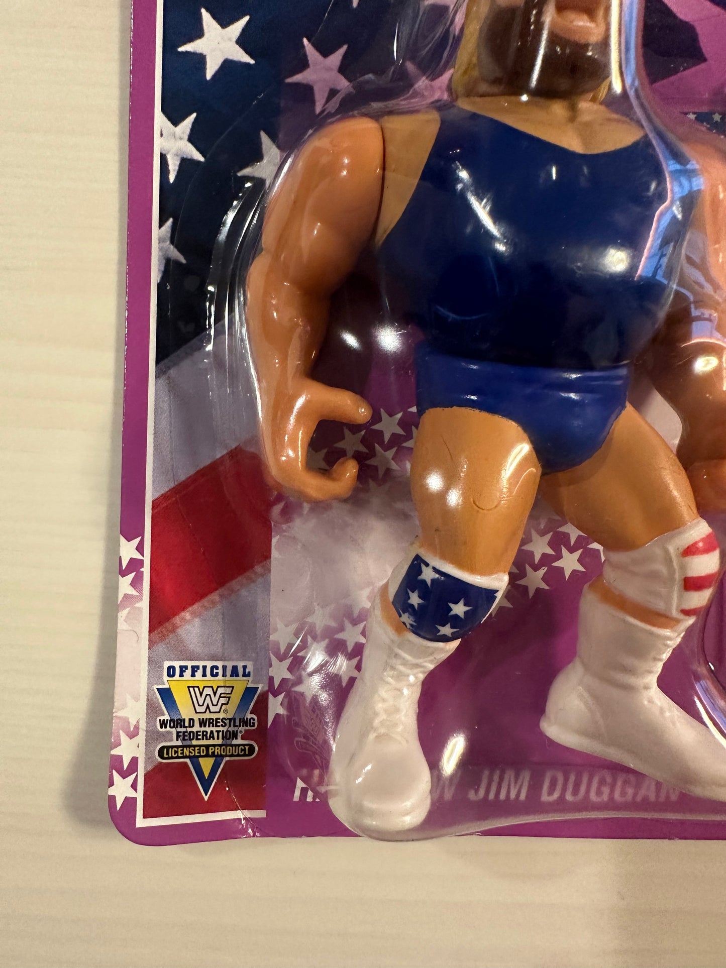 Hacksaw Jim Duggan Series 9 WWF Hasbro