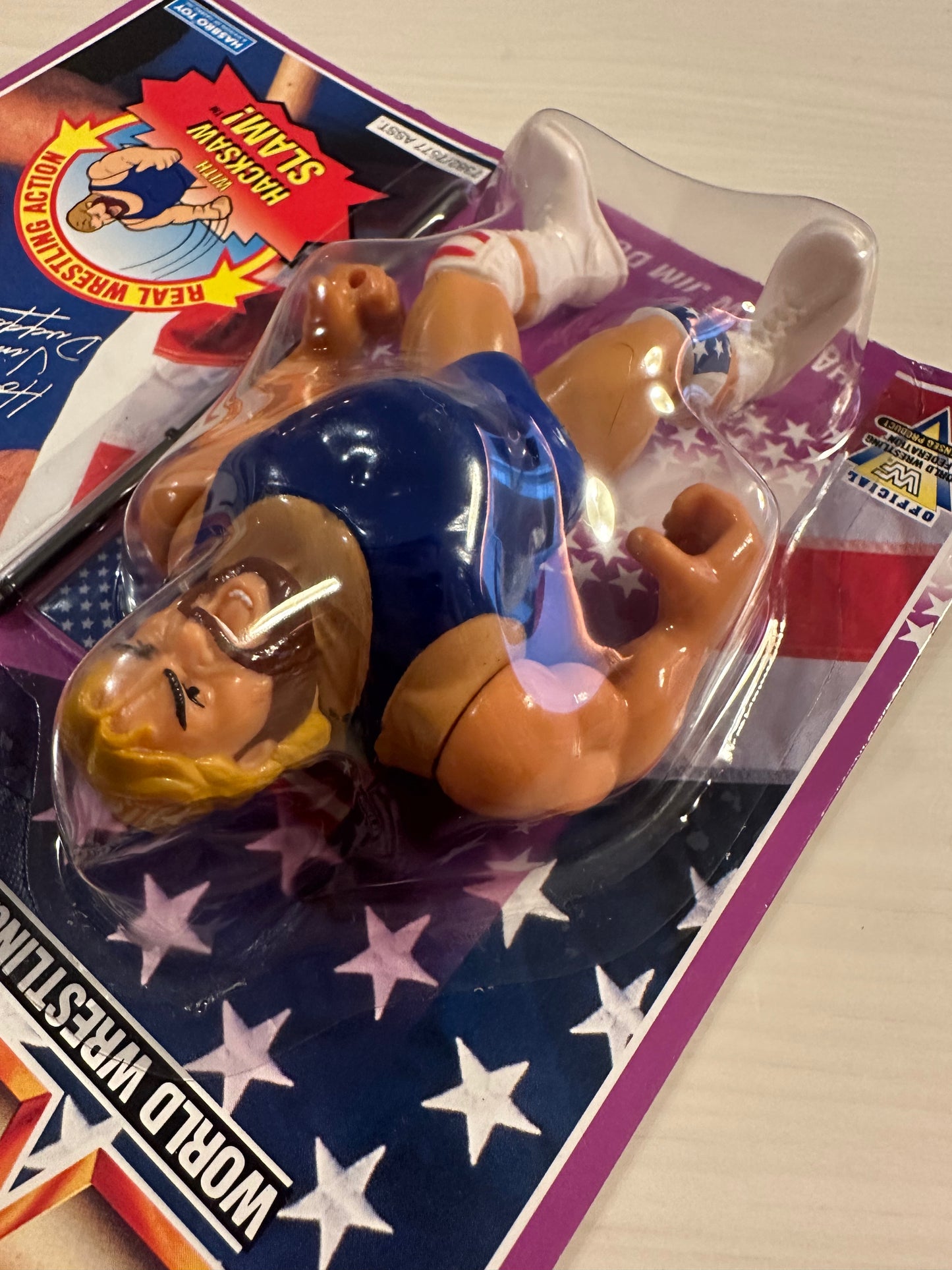 Hacksaw Jim Duggan Series 9 WWF Hasbro